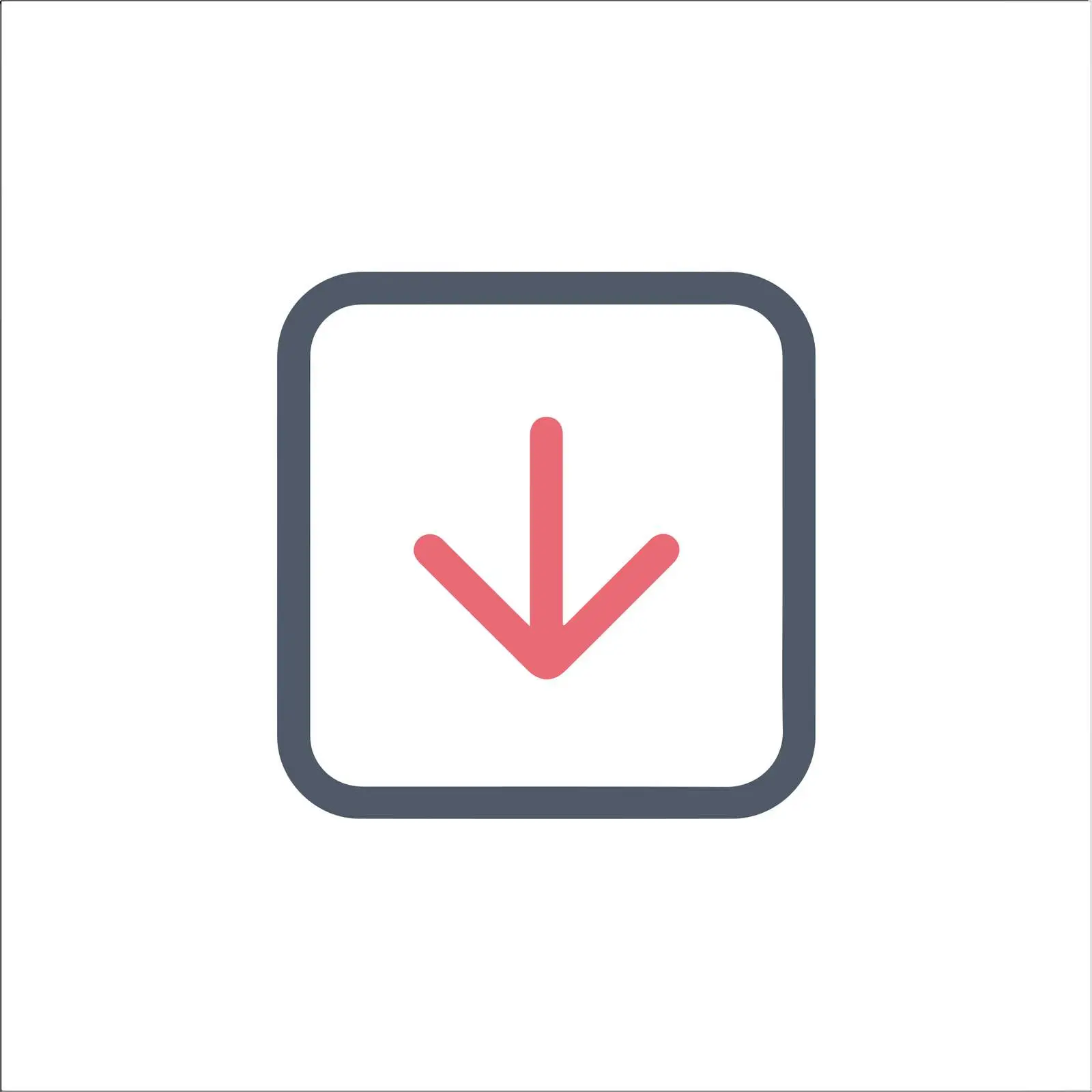 Sleek Download Arrow Icon — free download from Dotvec