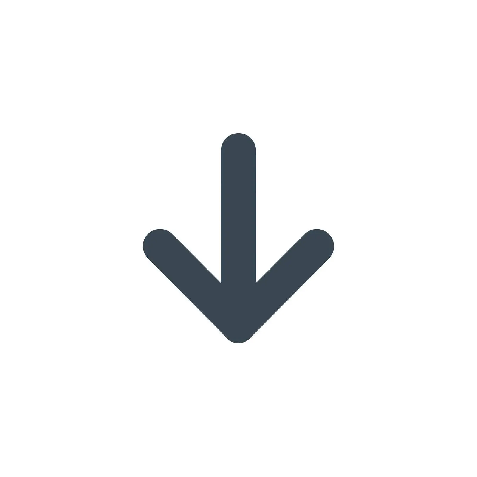 Bold Download Arrow Icon — free download from Dotvec