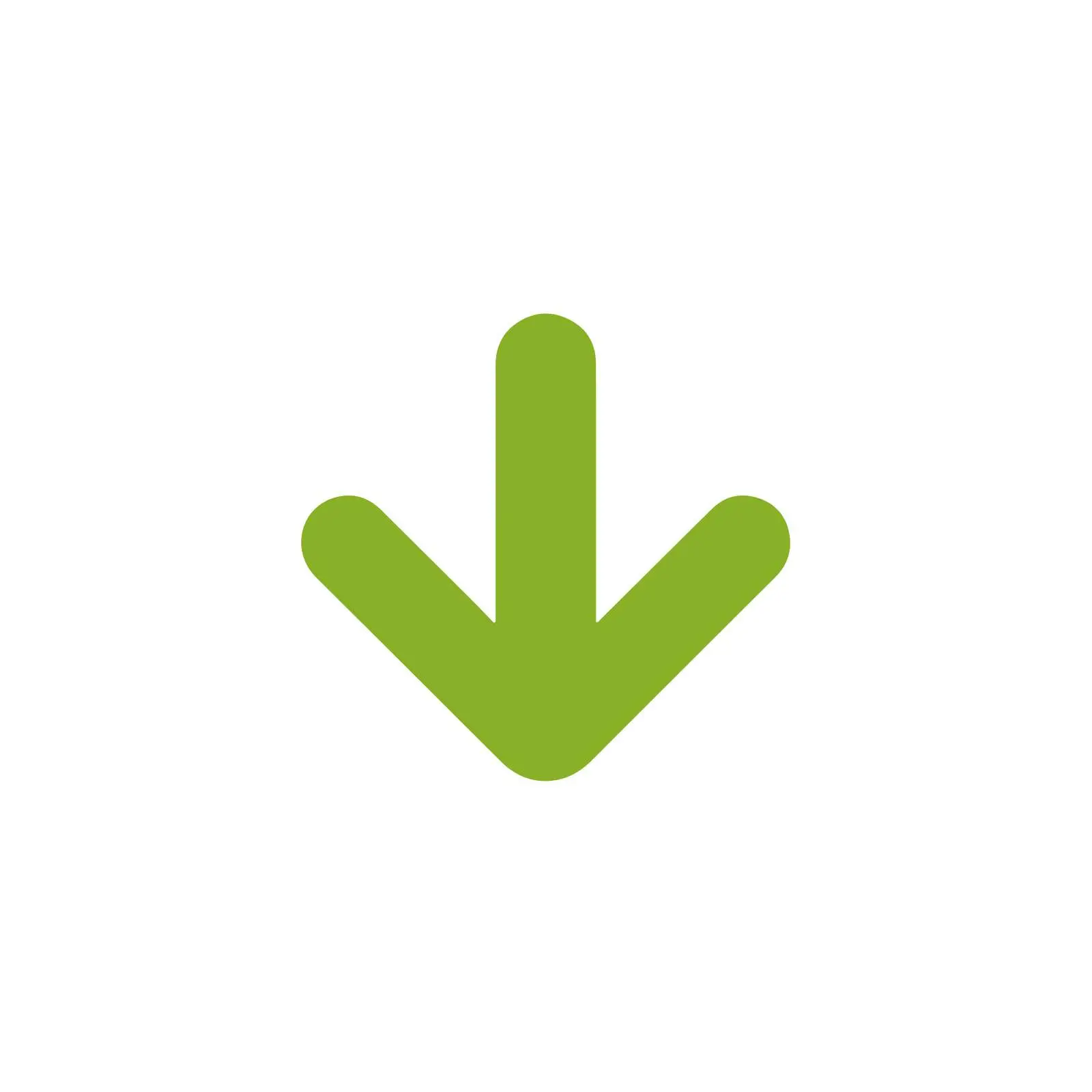 Minimal Download Arrow Icon — free download from Dotvec
