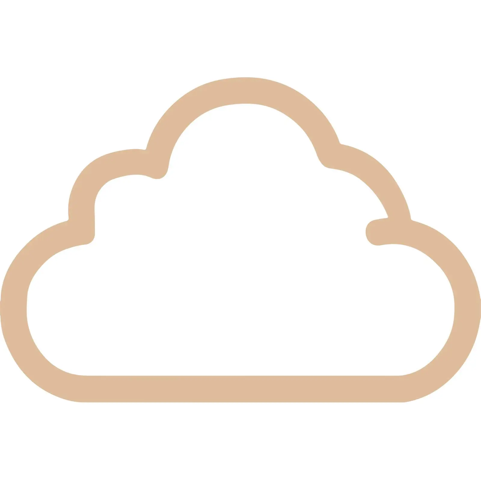 Sleek Download Cloud Icon — free download from Dotvec
