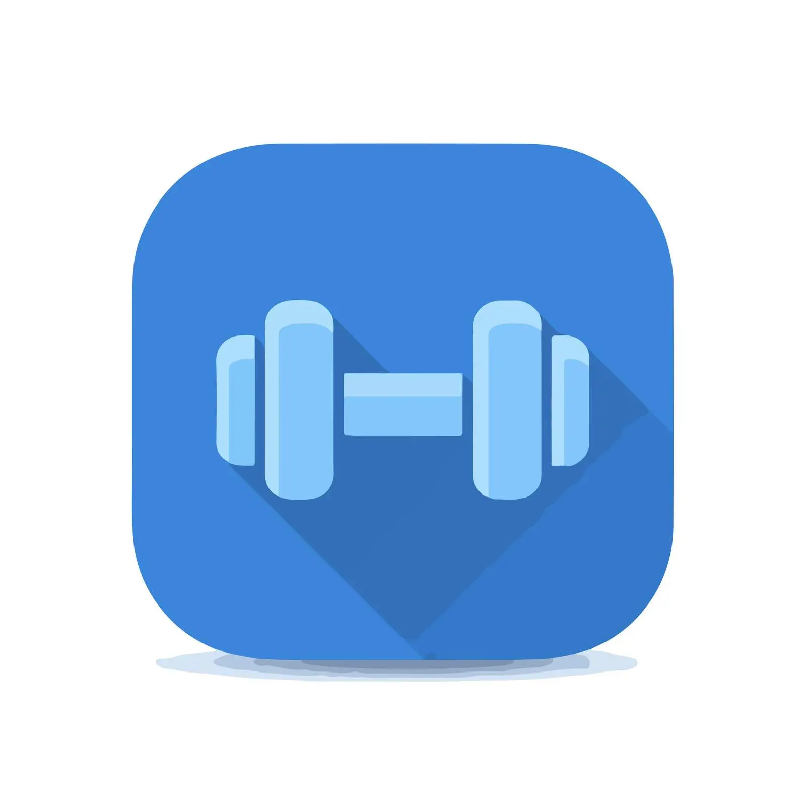 Fitness Dumbbell Icon — free download from Dotvec