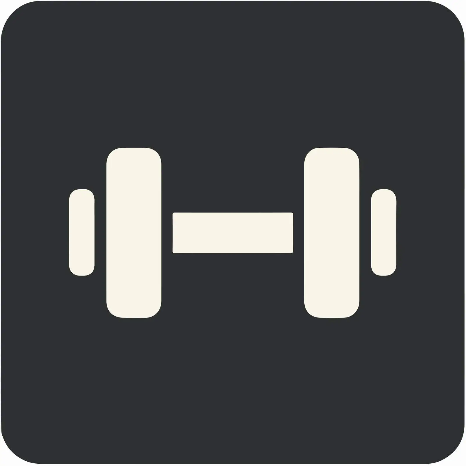 Fitness Dumbbell Icon — free download from Dotvec
