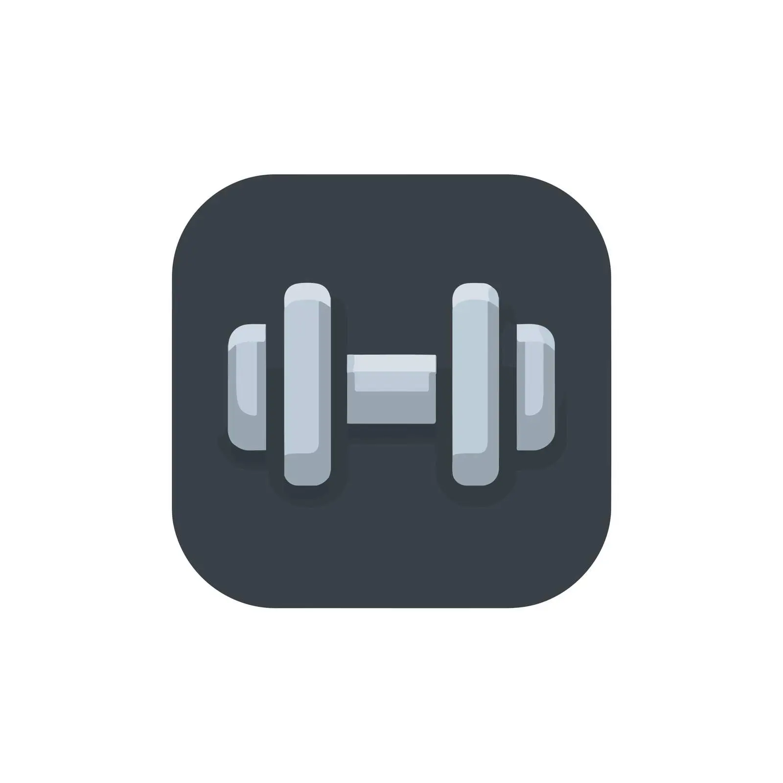 Fitness Dumbbell Icon — free download from Dotvec