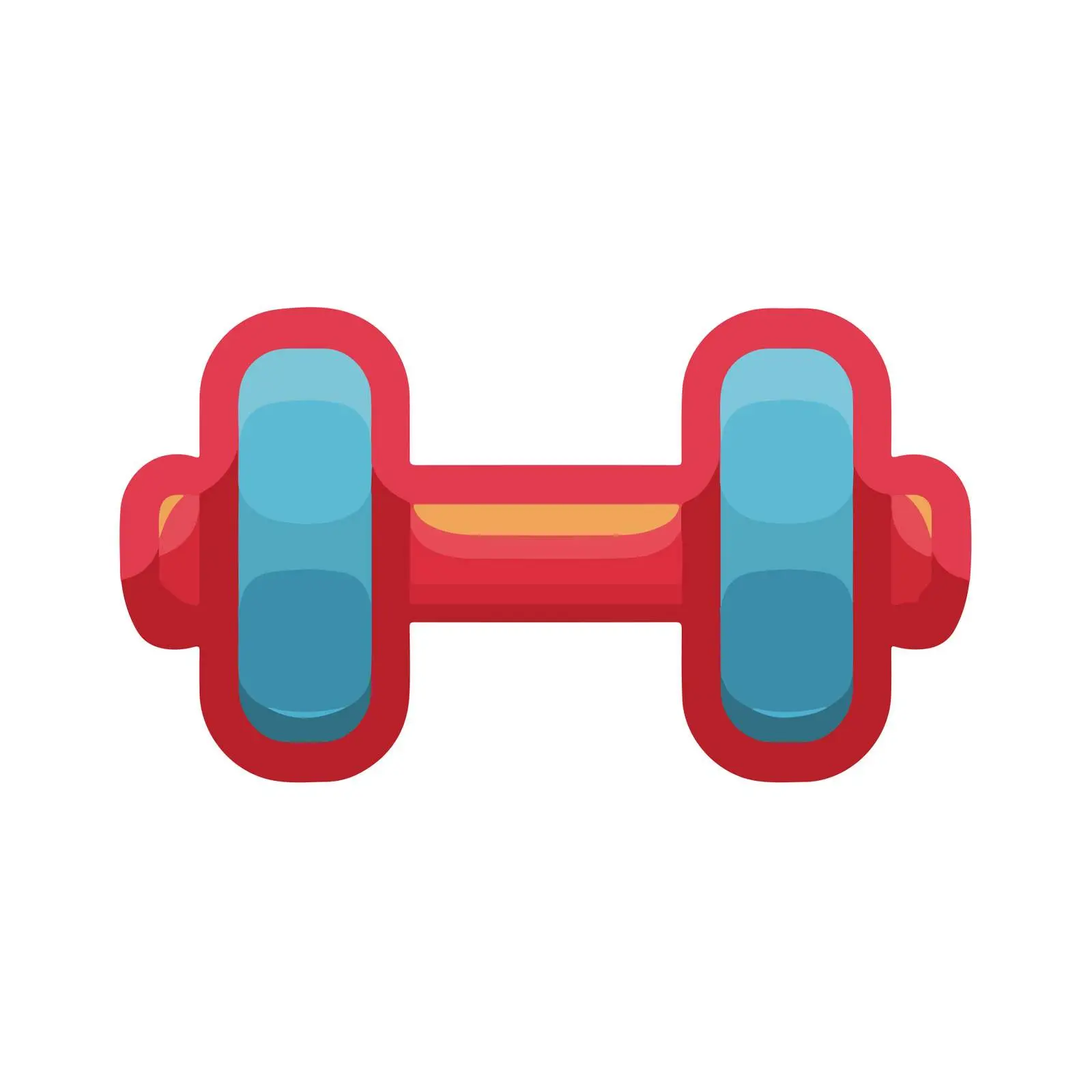 Bold Dumbbell Icon — free download from Dotvec