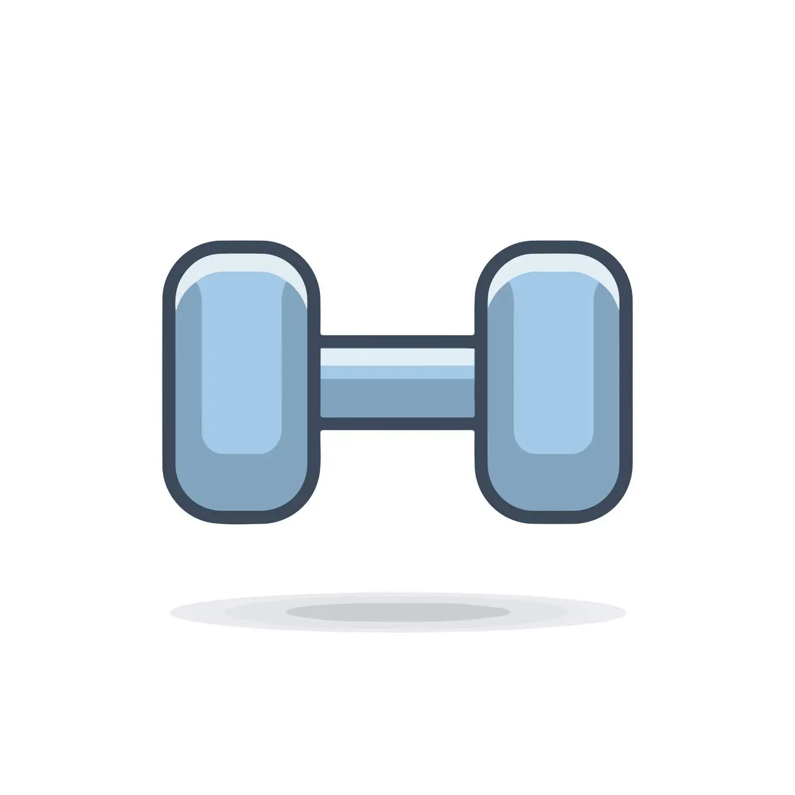 Fitness Dumbbell Icon — free download from Dotvec