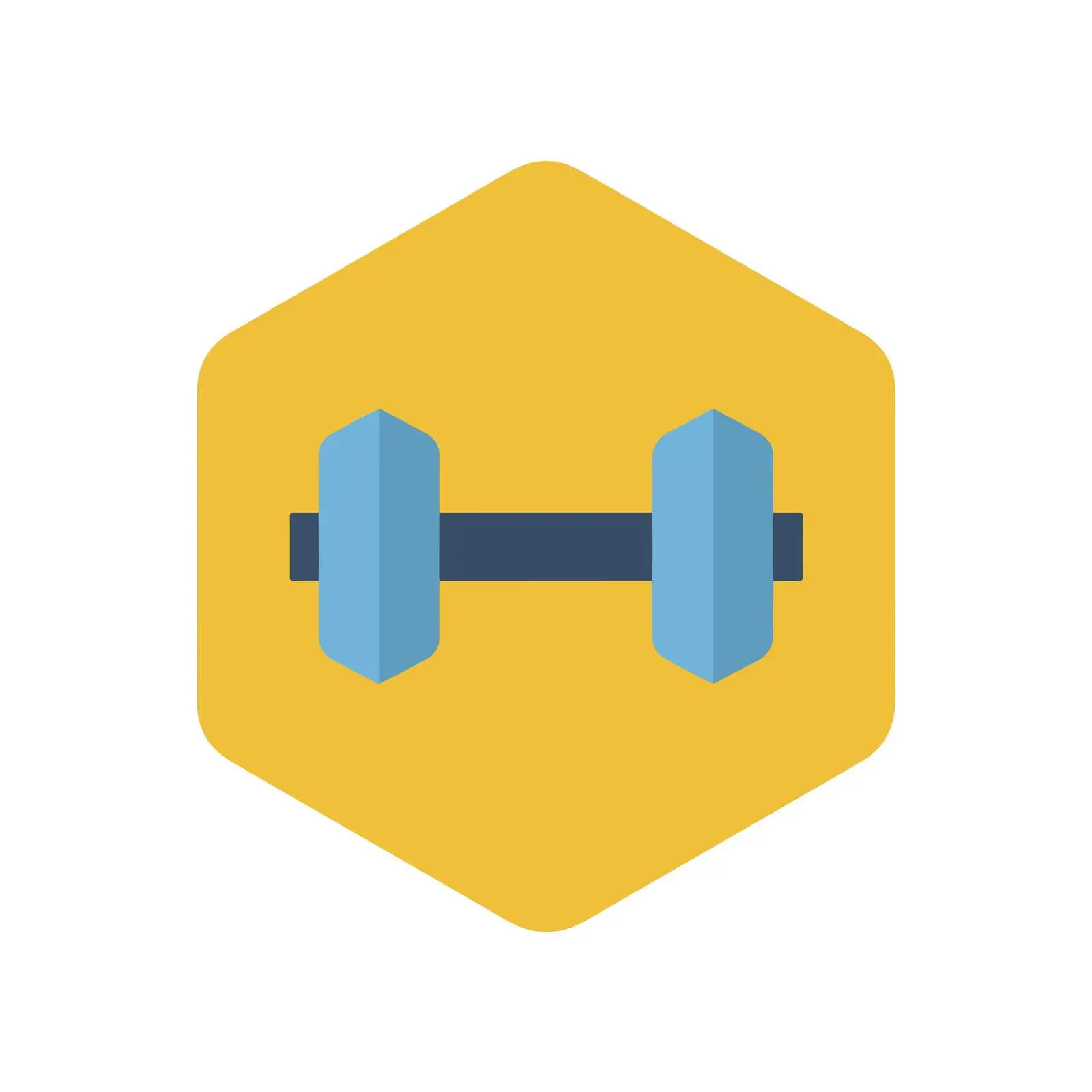 Fitness Dumbbell Icon — free download from Dotvec
