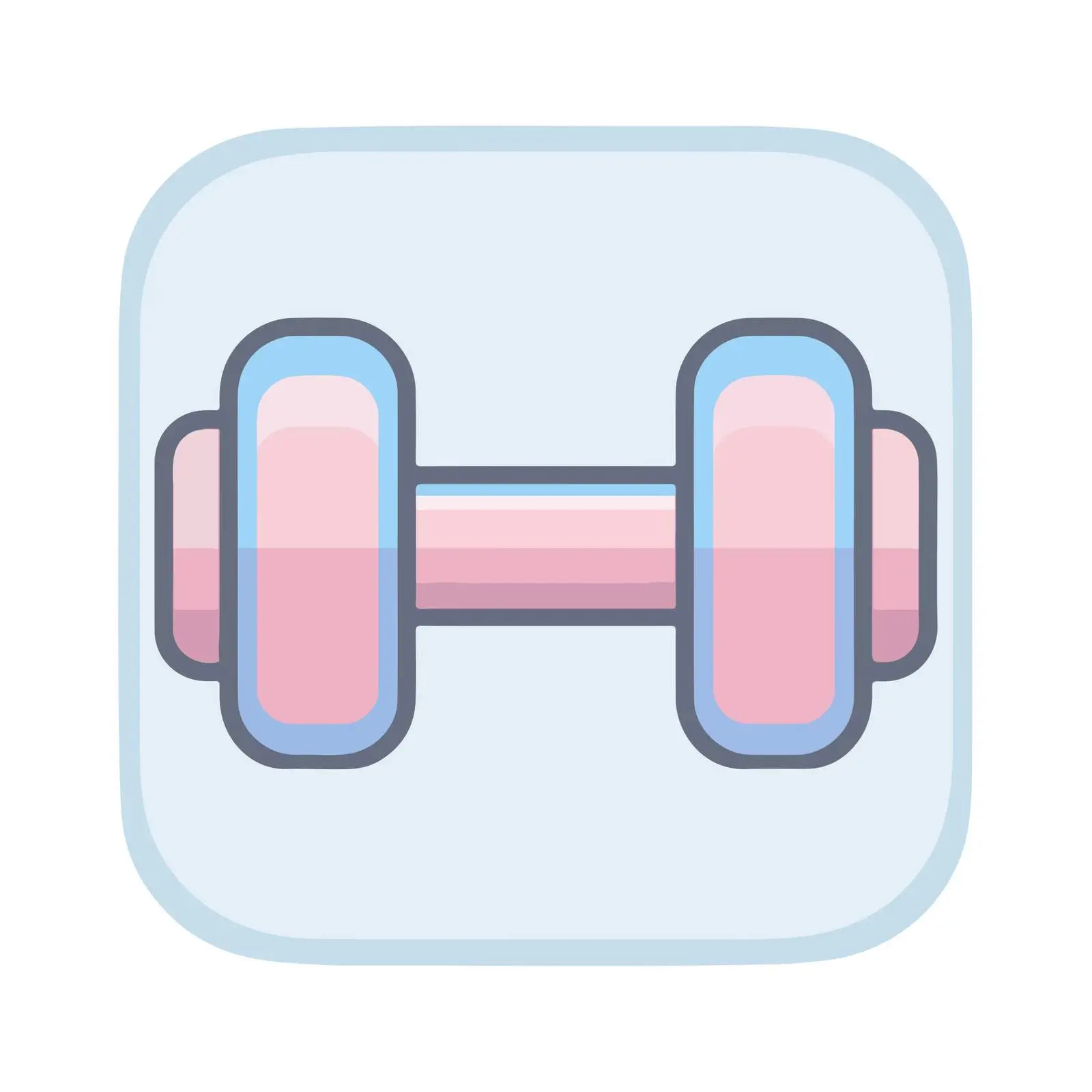 Fitness Dumbbell Icon — free download from Dotvec