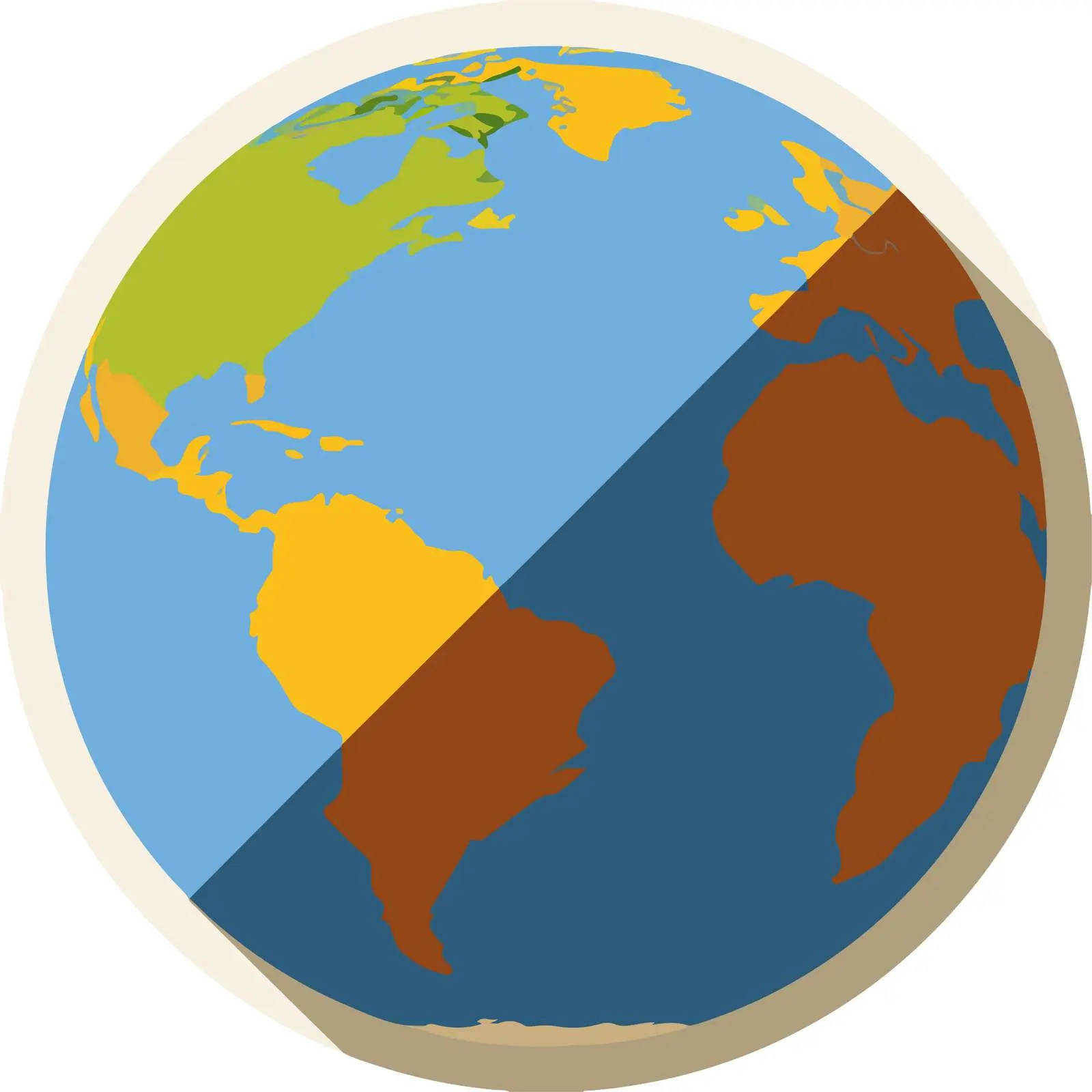 Bold Earth Globe Icon — free download from Dotvec