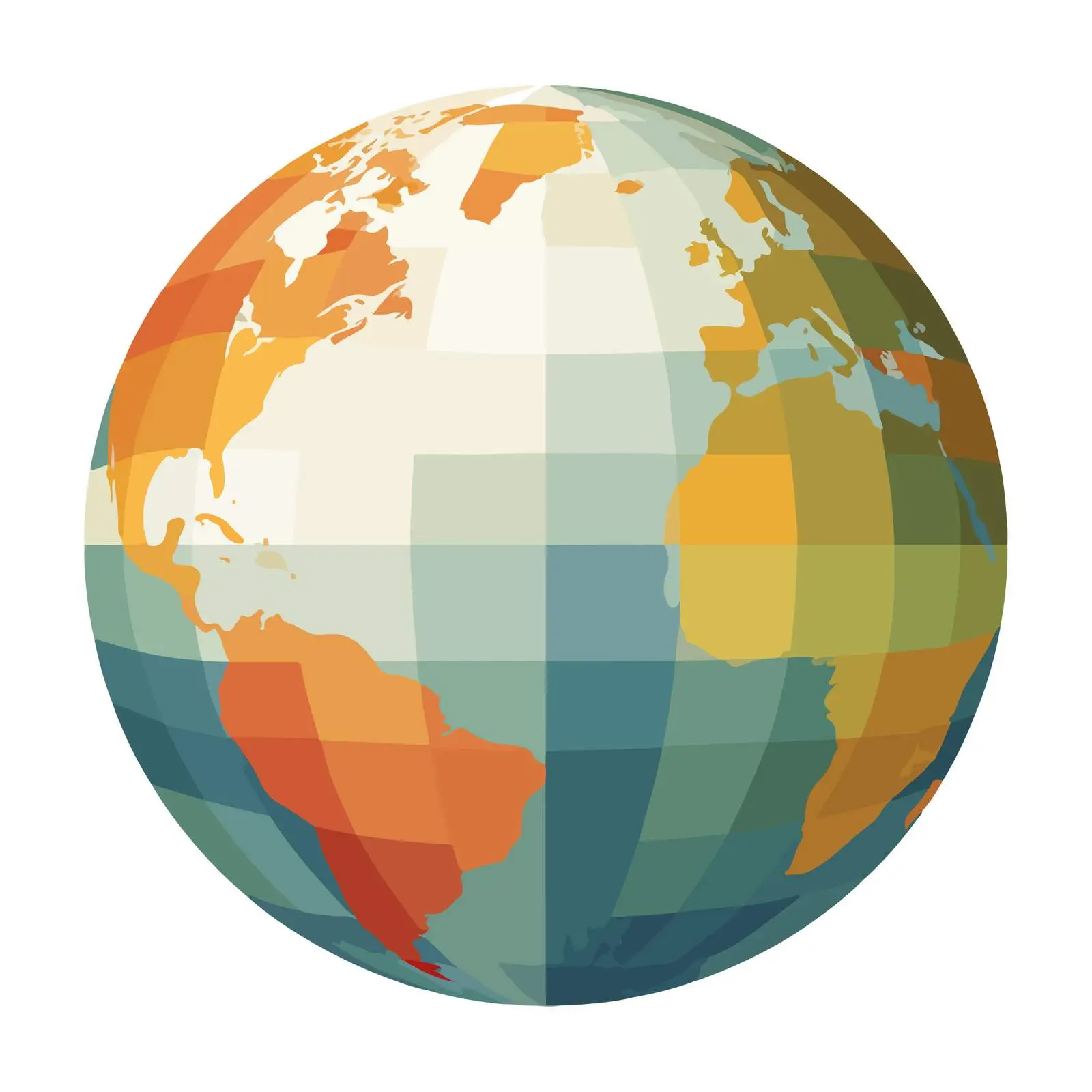 Bold Earth Globe Icon — free download from Dotvec
