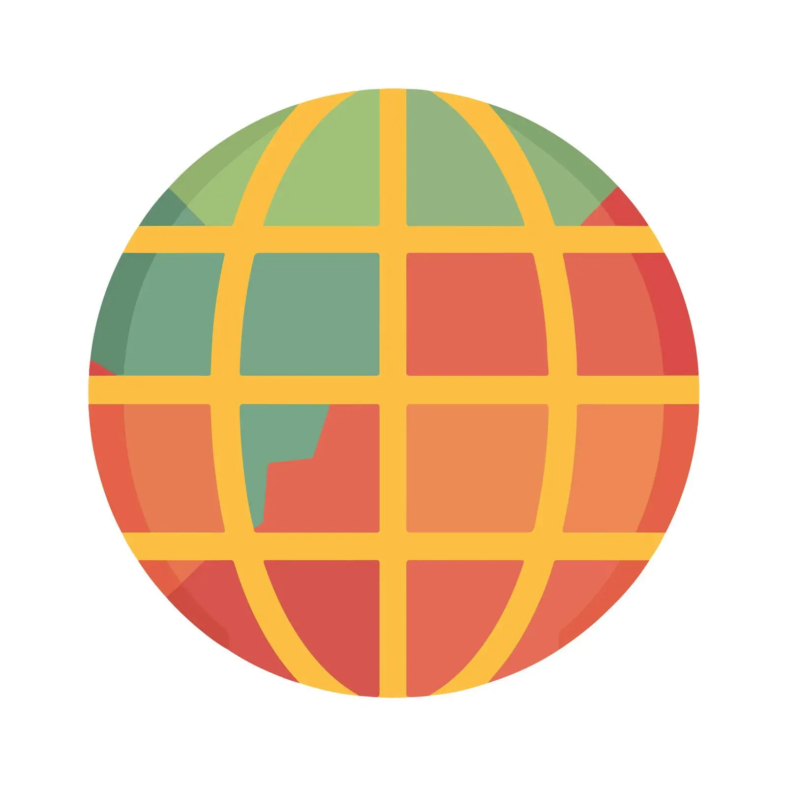 Bold Earth Globe Pictogram Icon — free download from Dotvec