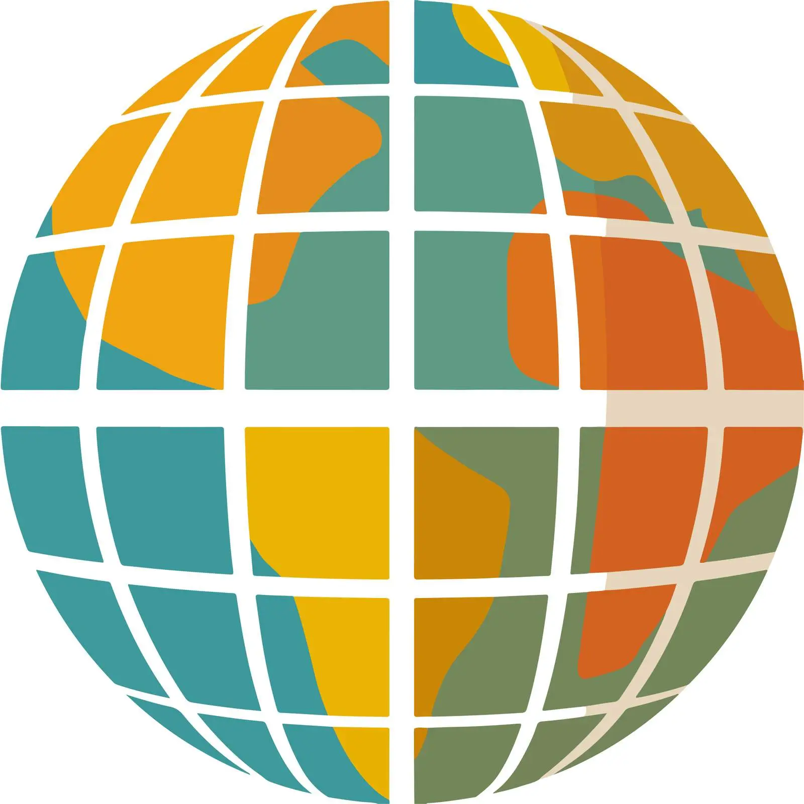 Bold Earth Globe Pictogram Icon — free download from Dotvec