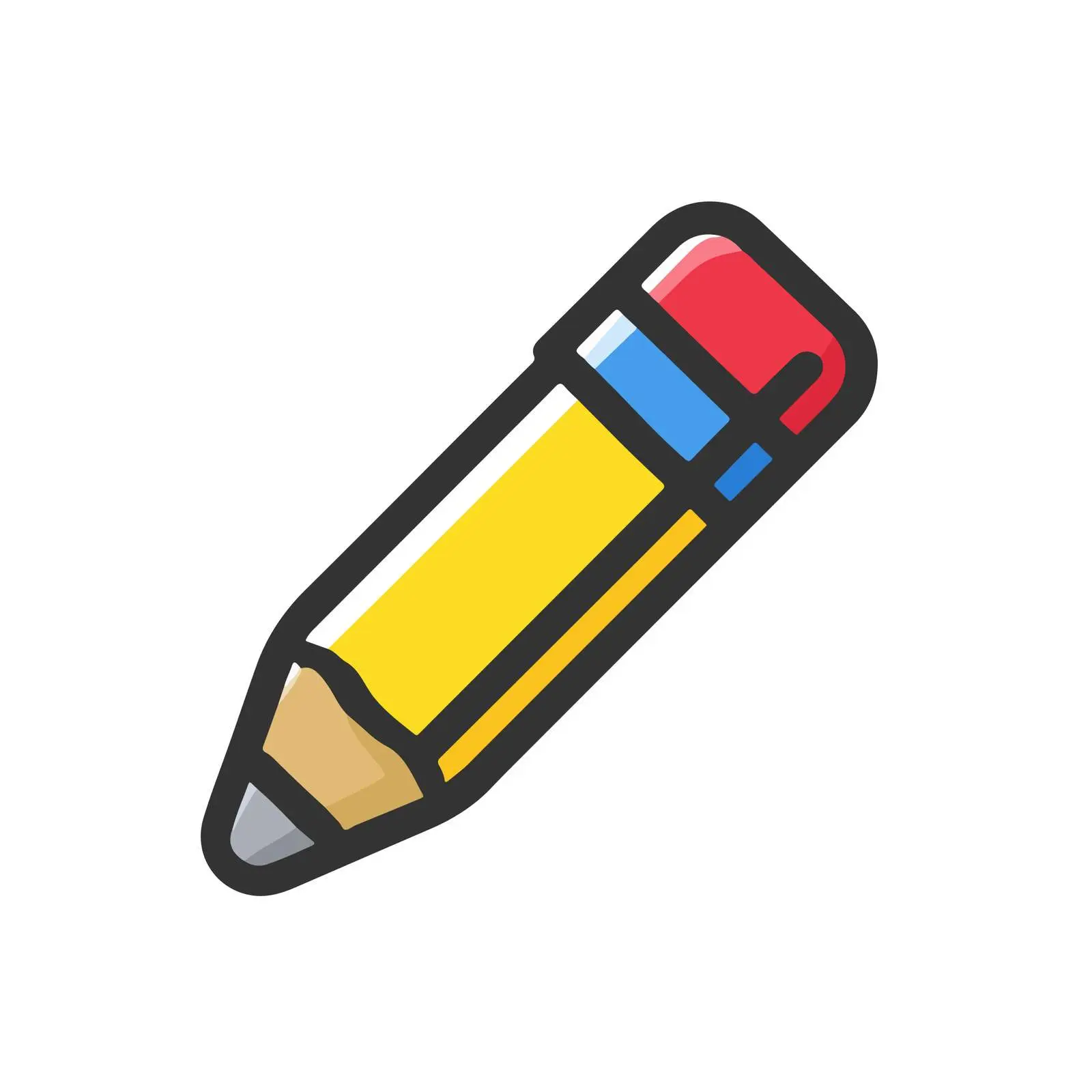 Editable Pencil Icon — free download from Dotvec