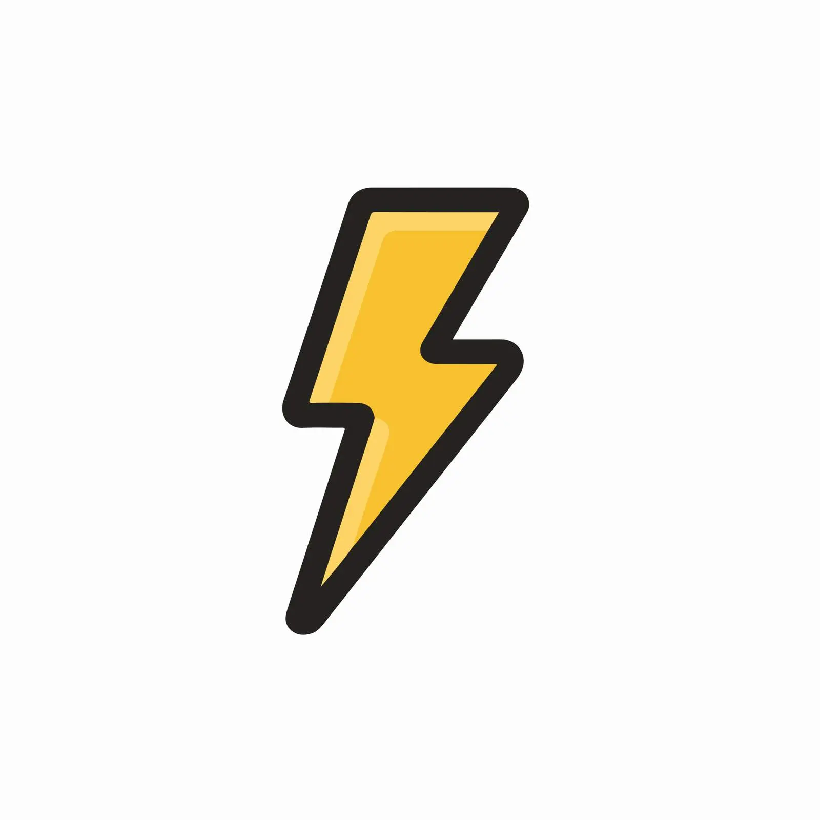Electric Bolt Icon — free download from Dotvec