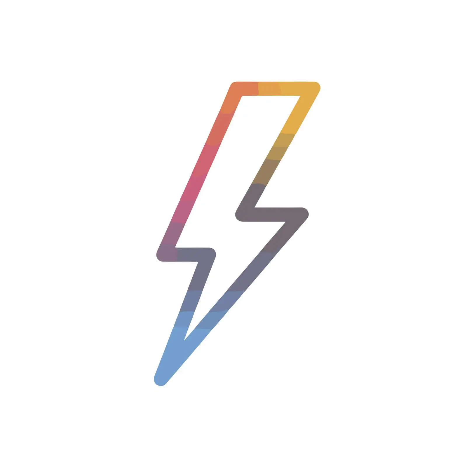 Electric Bolt UI Icon Design — free download from Dotvec