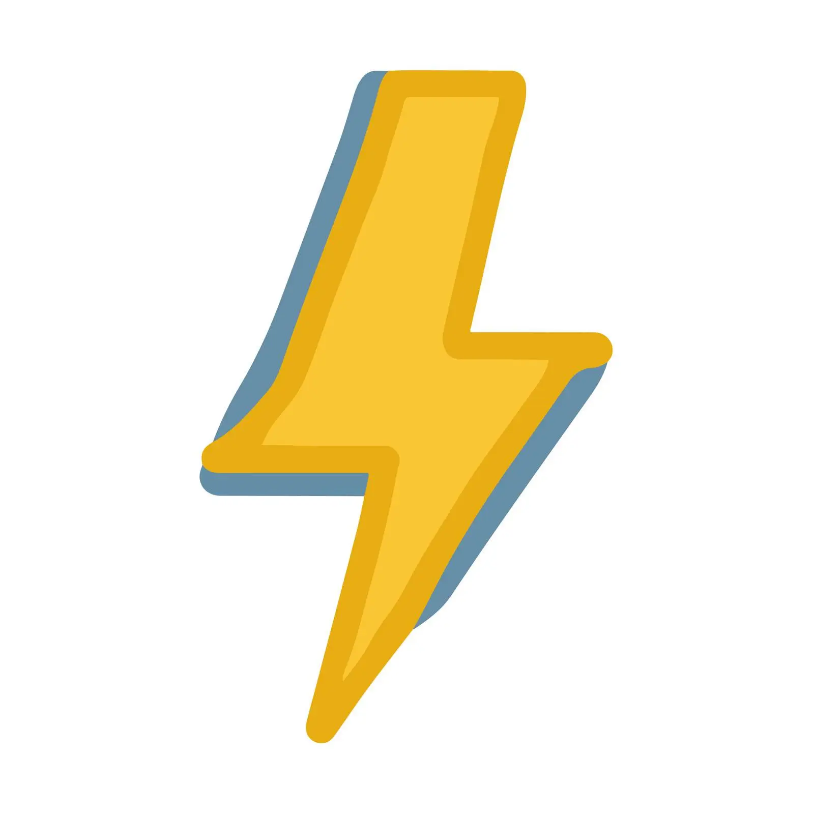 Electric Bolt Icon Design — free download from Dotvec