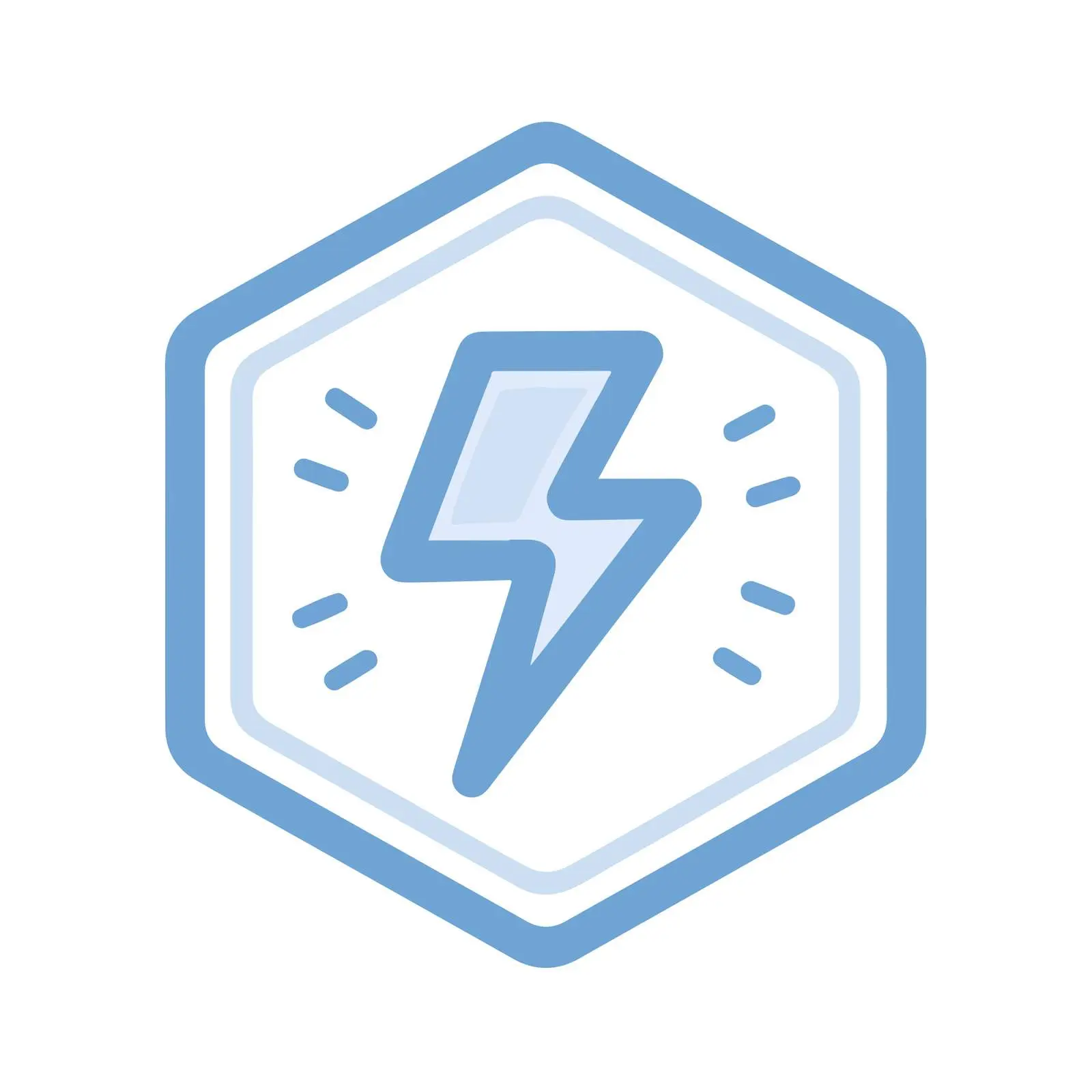 Electric Bolt Icon Design — free download from Dotvec