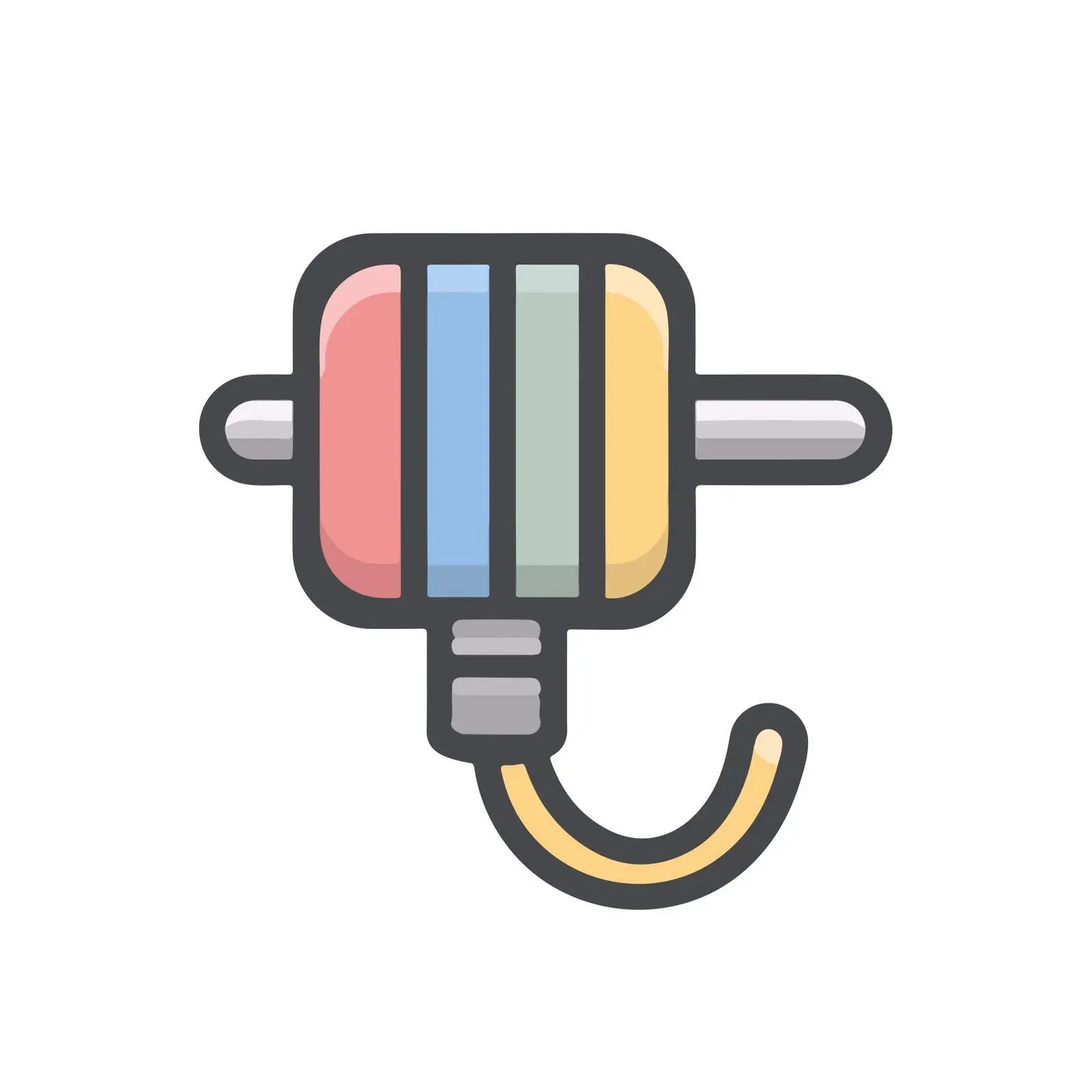Energy Plug Monoline Icon Design — free download from Dotvec