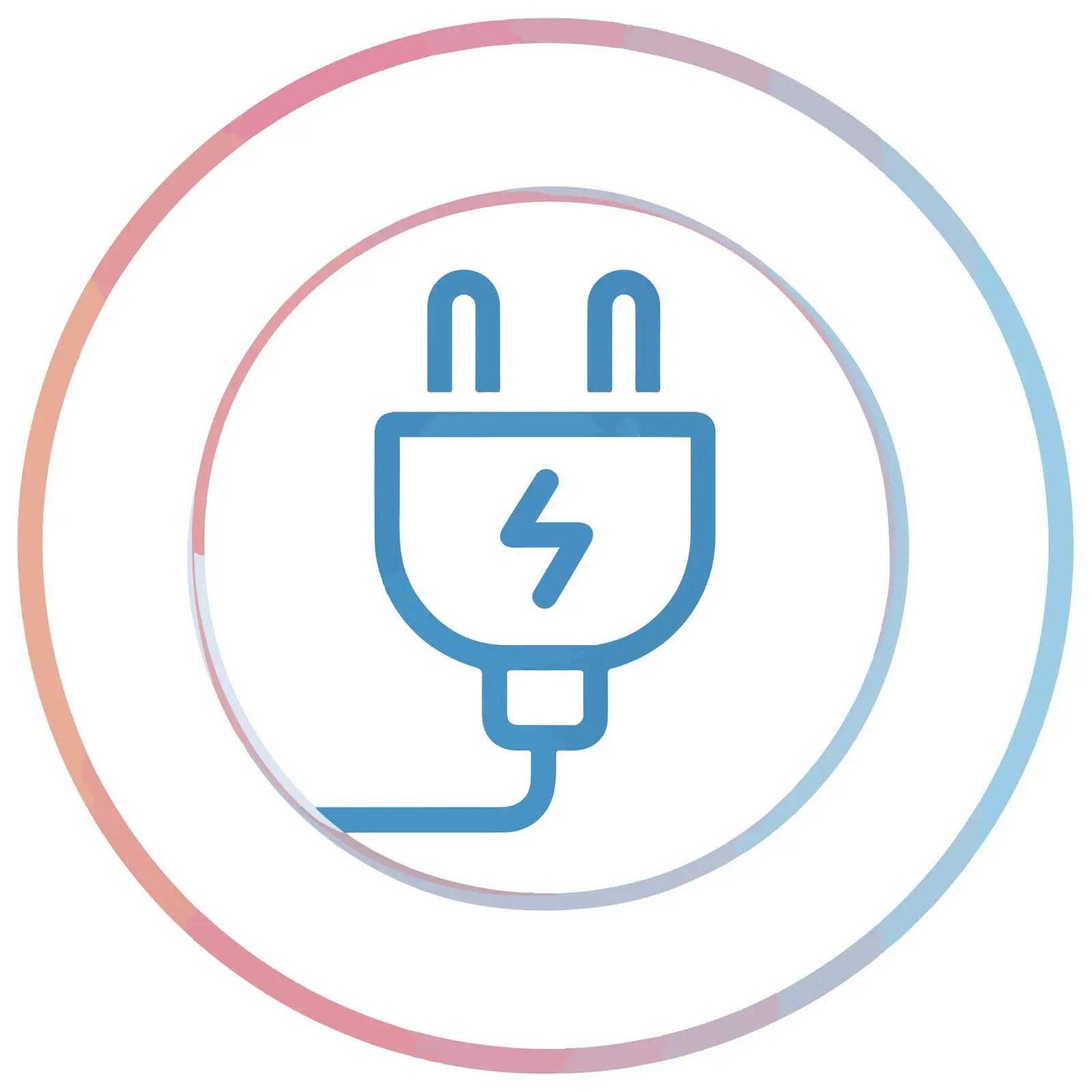 Bold Energy Plug Icon — free download from Dotvec