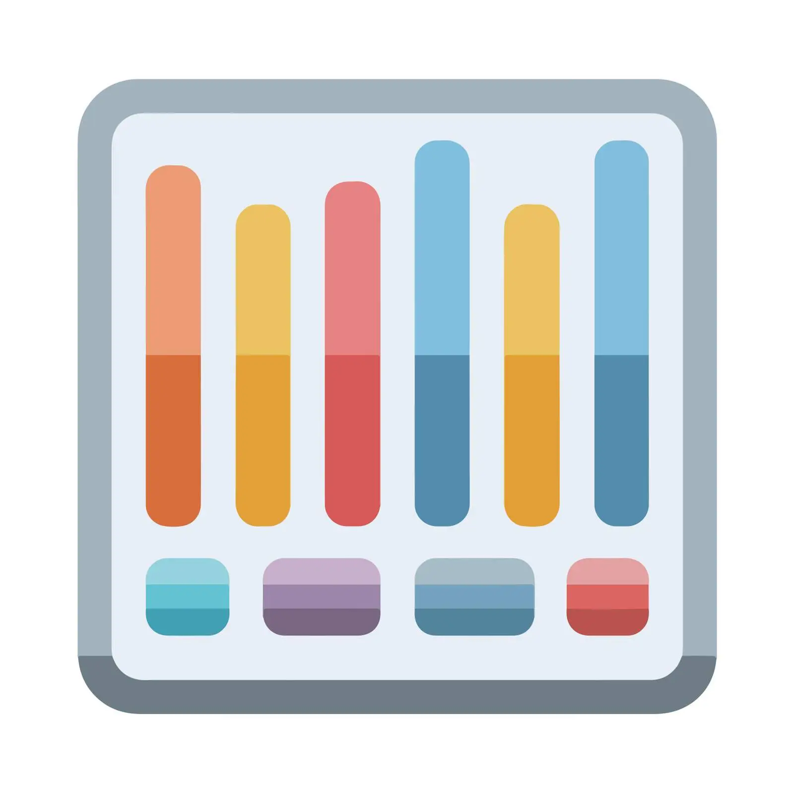 Bold Equalizer Duotone Icon — free download from Dotvec