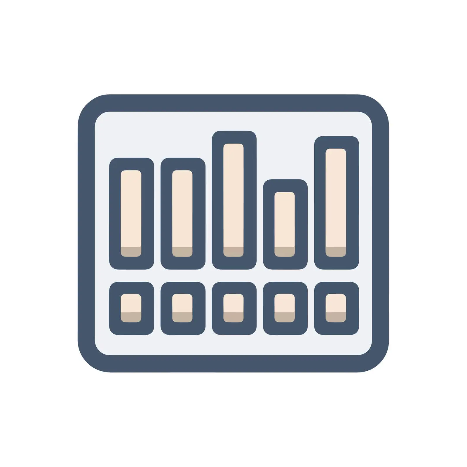 Equalizer Pictogram Icon Design — free download from Dotvec