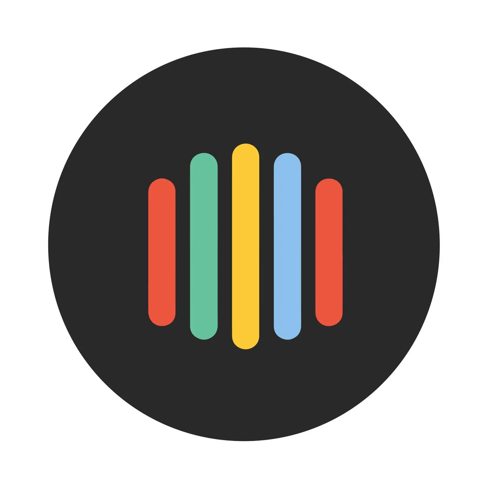 Equalizer Icon for High Contrast Designs — free download from Dotvec