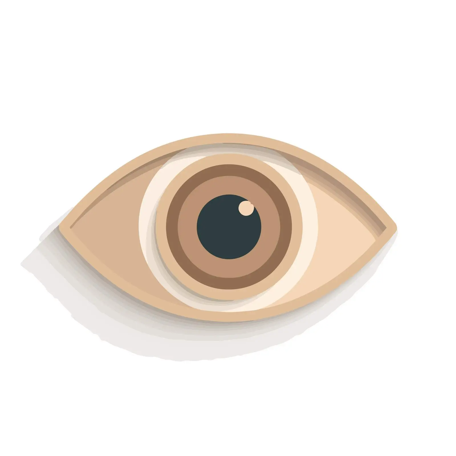 Sleek Eye Design Icon — free download from Dotvec