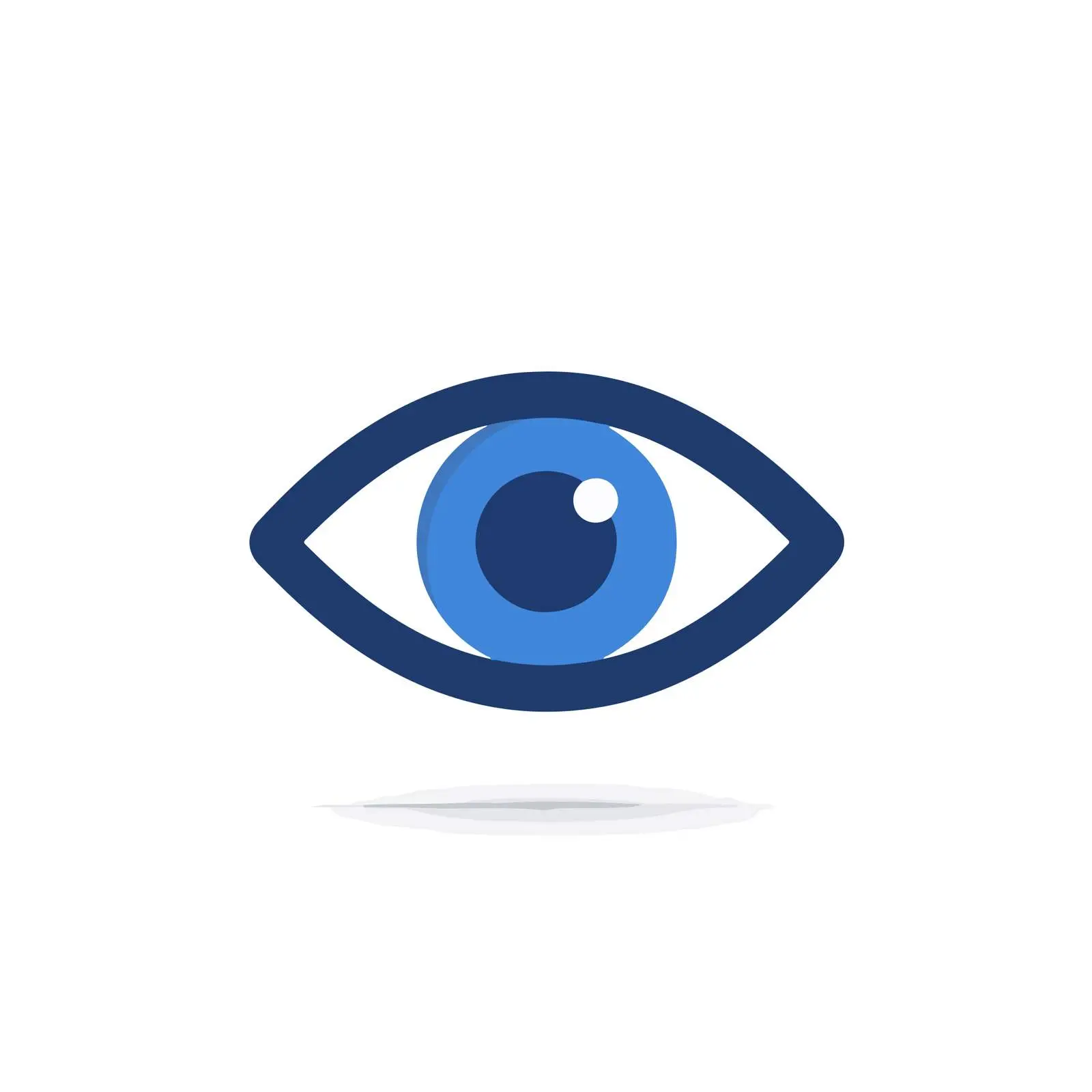 Bold Eye Graphic Icon — free download from Dotvec