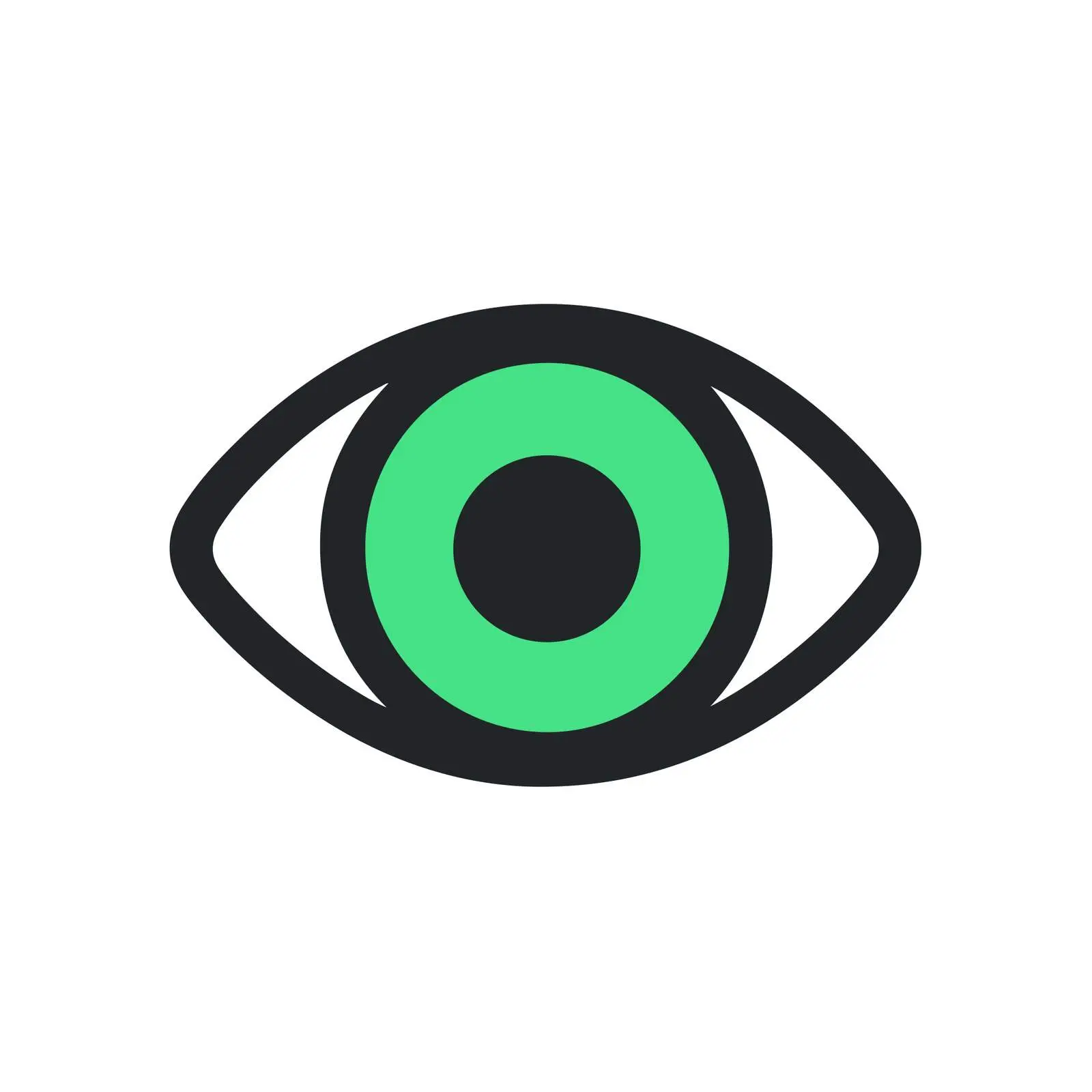 Bold Eye Icon for Clean UI — free download from Dotvec