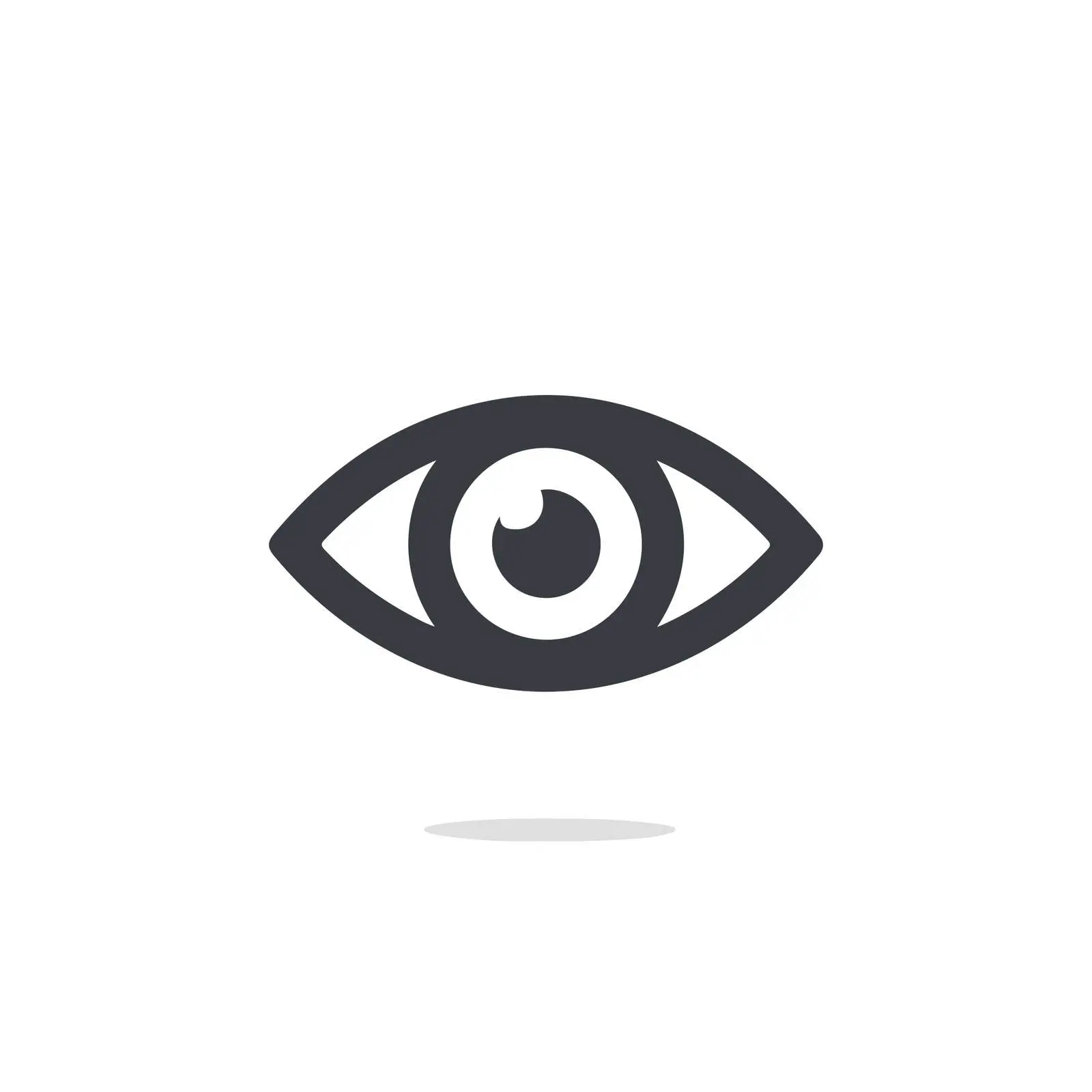Bold Eye Off Icon — free download from Dotvec