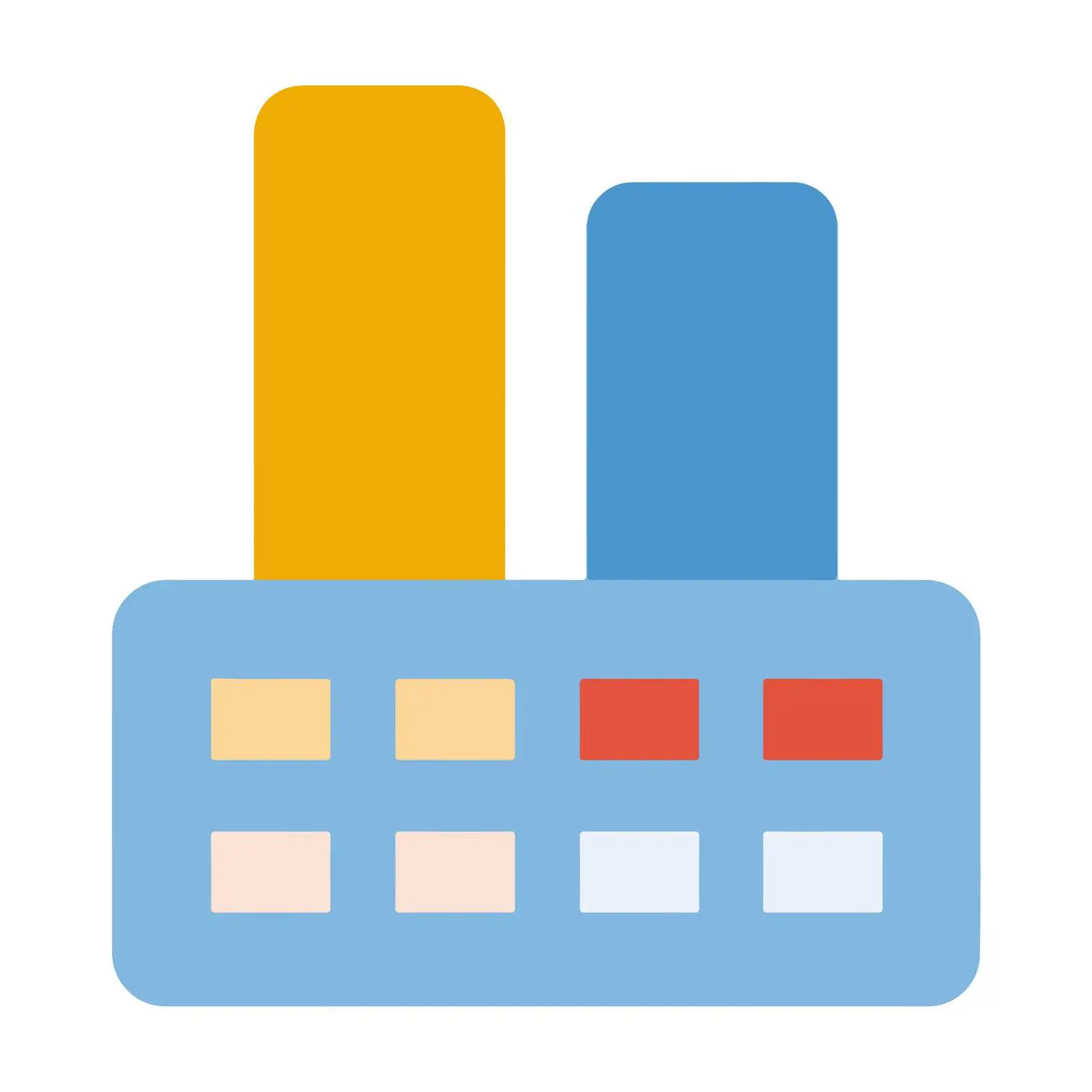 Industrial Factory Icon — free download from Dotvec