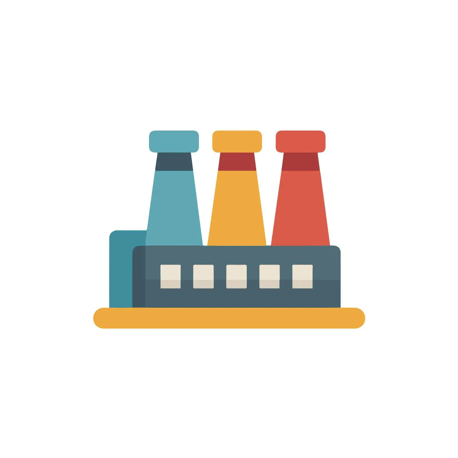 Industrial Factory Icon — free download from Dotvec