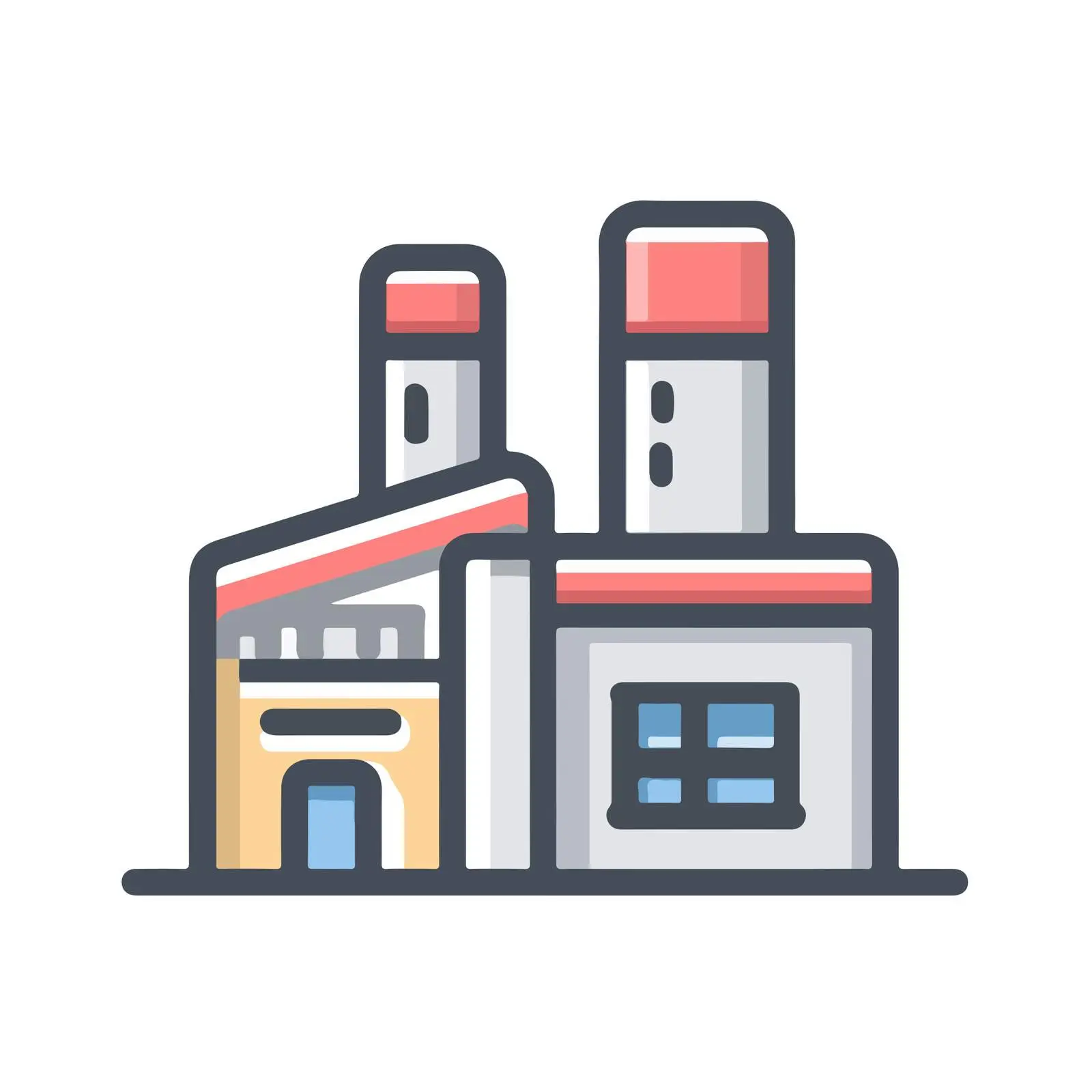Bold Factory Icon — free download from Dotvec