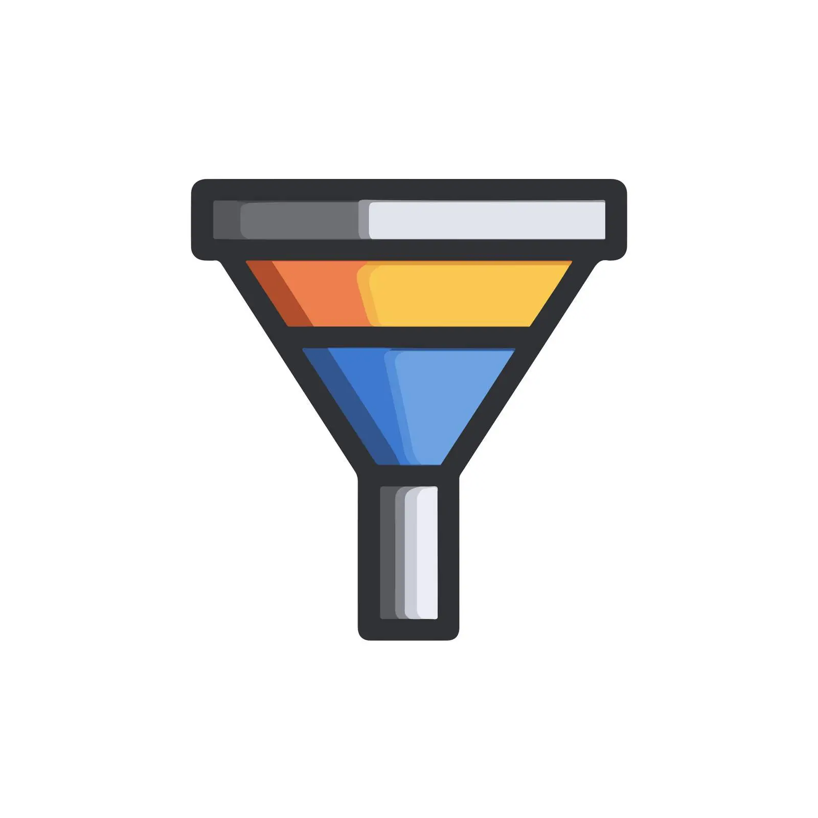 Filter Funnel Clean UI Icon — free download from Dotvec