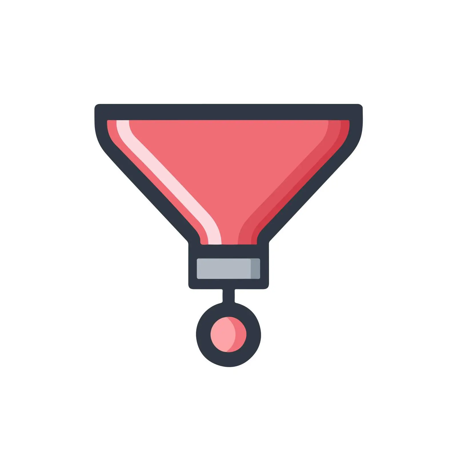 Clean Filter Funnel Icon — free download from Dotvec
