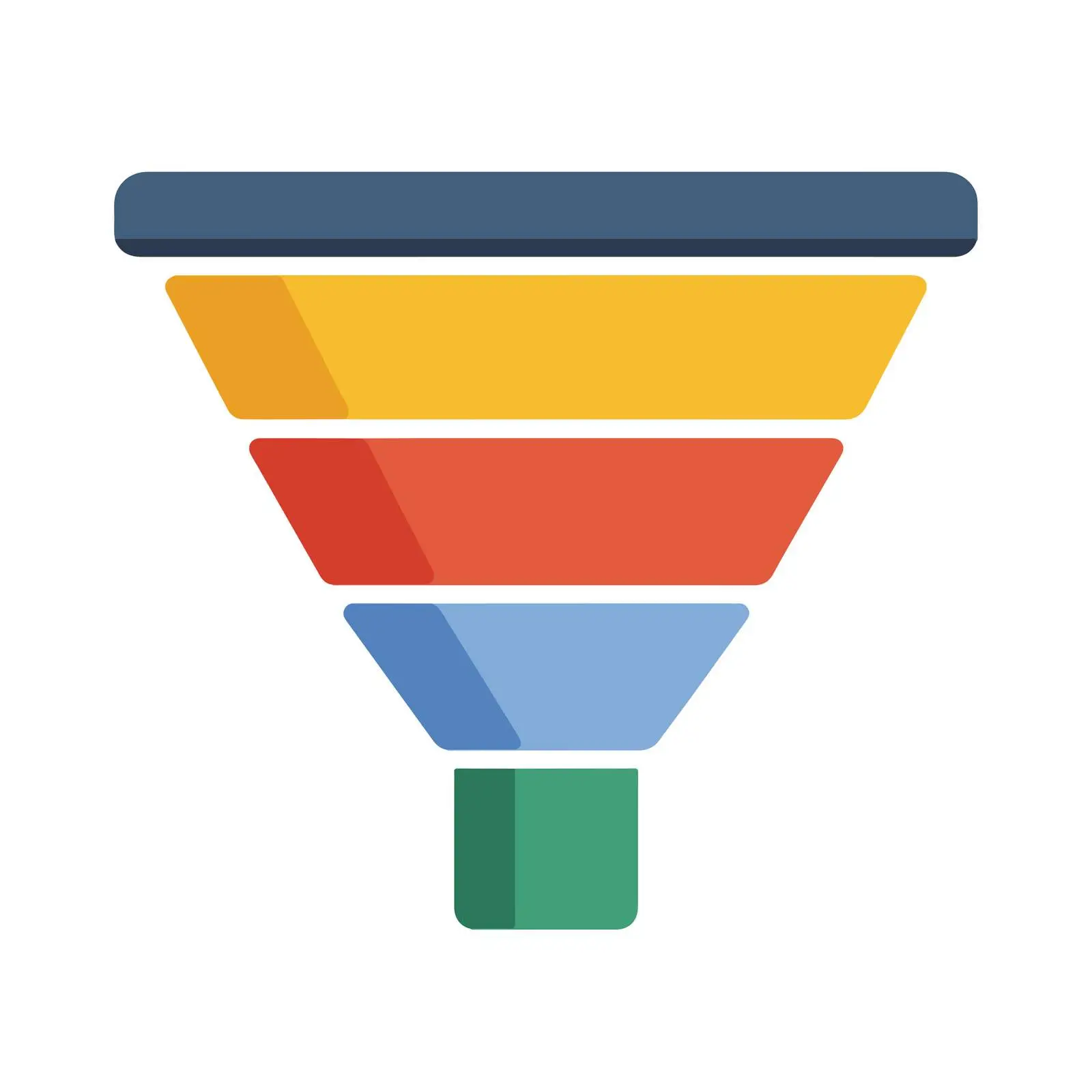 Bold Filter Funnel Pictogram Icon — free download from Dotvec