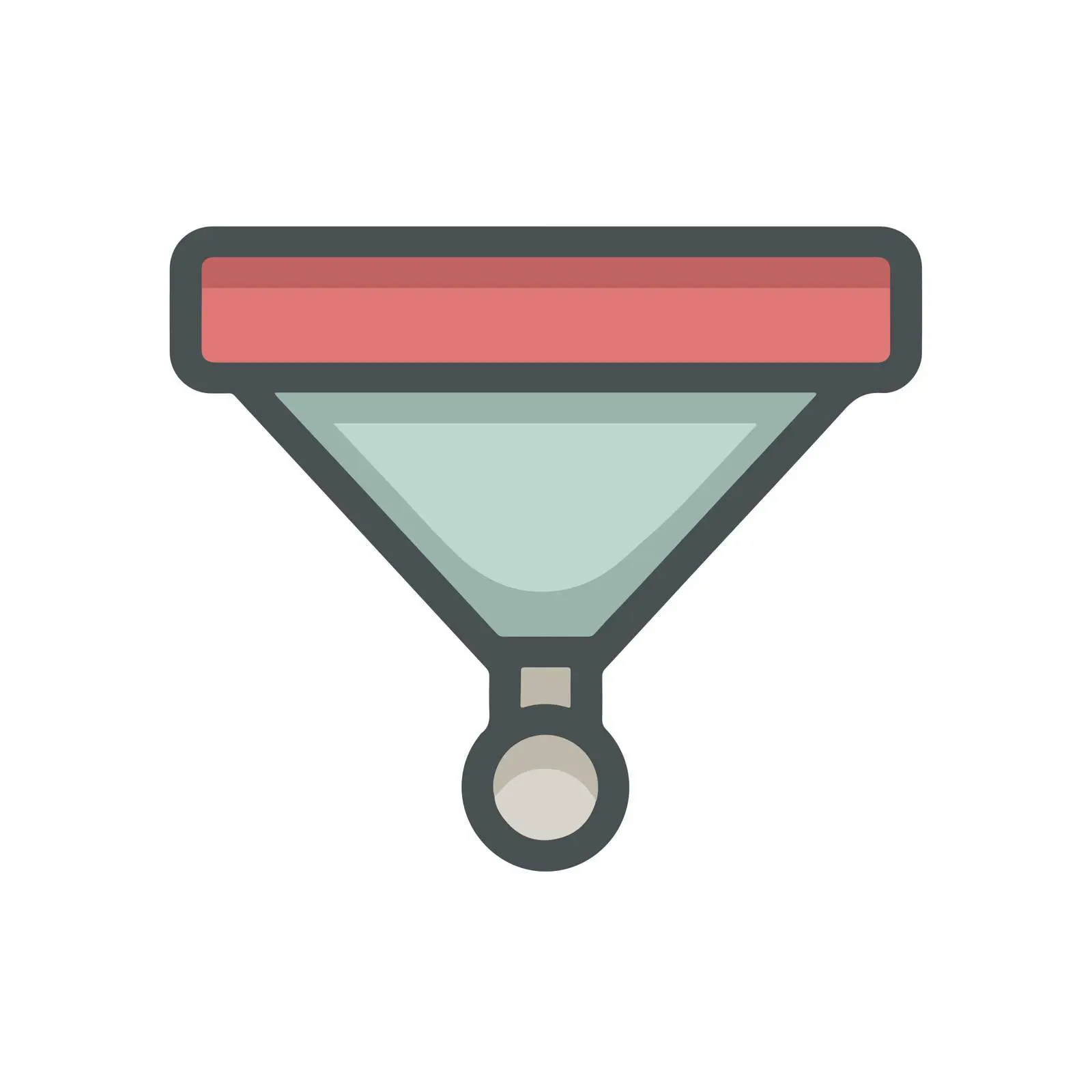 Filter Funnel Pictogram Design — free download from Dotvec