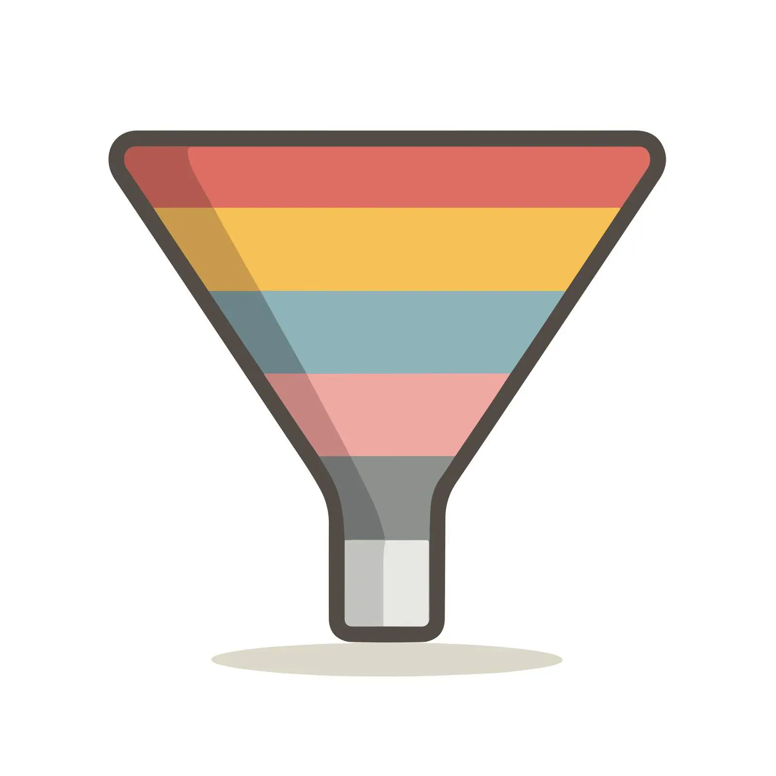 Bold Funnel Filter Icon — free download from Dotvec