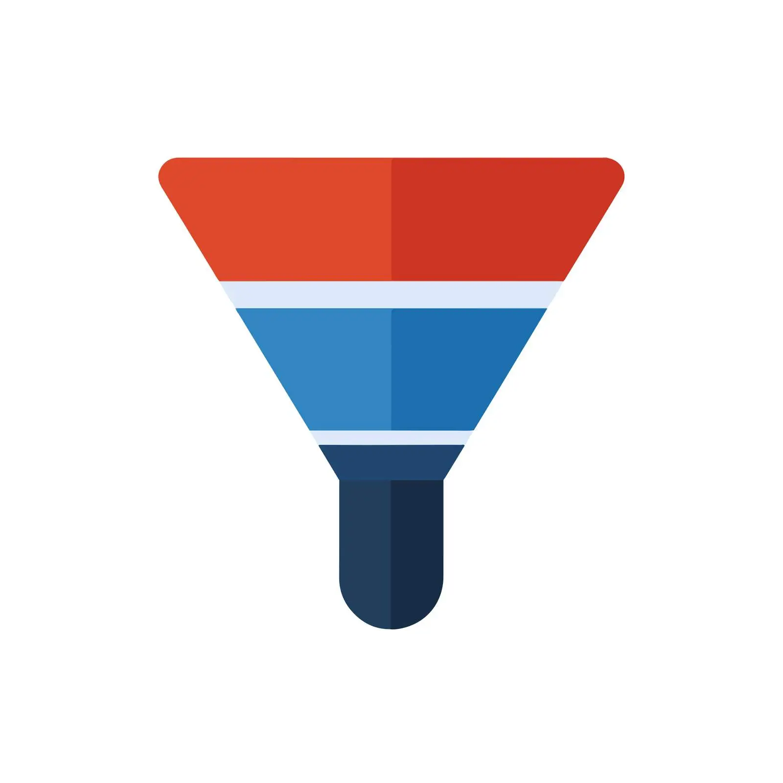 Bold Filter Funnel Icon — free download from Dotvec