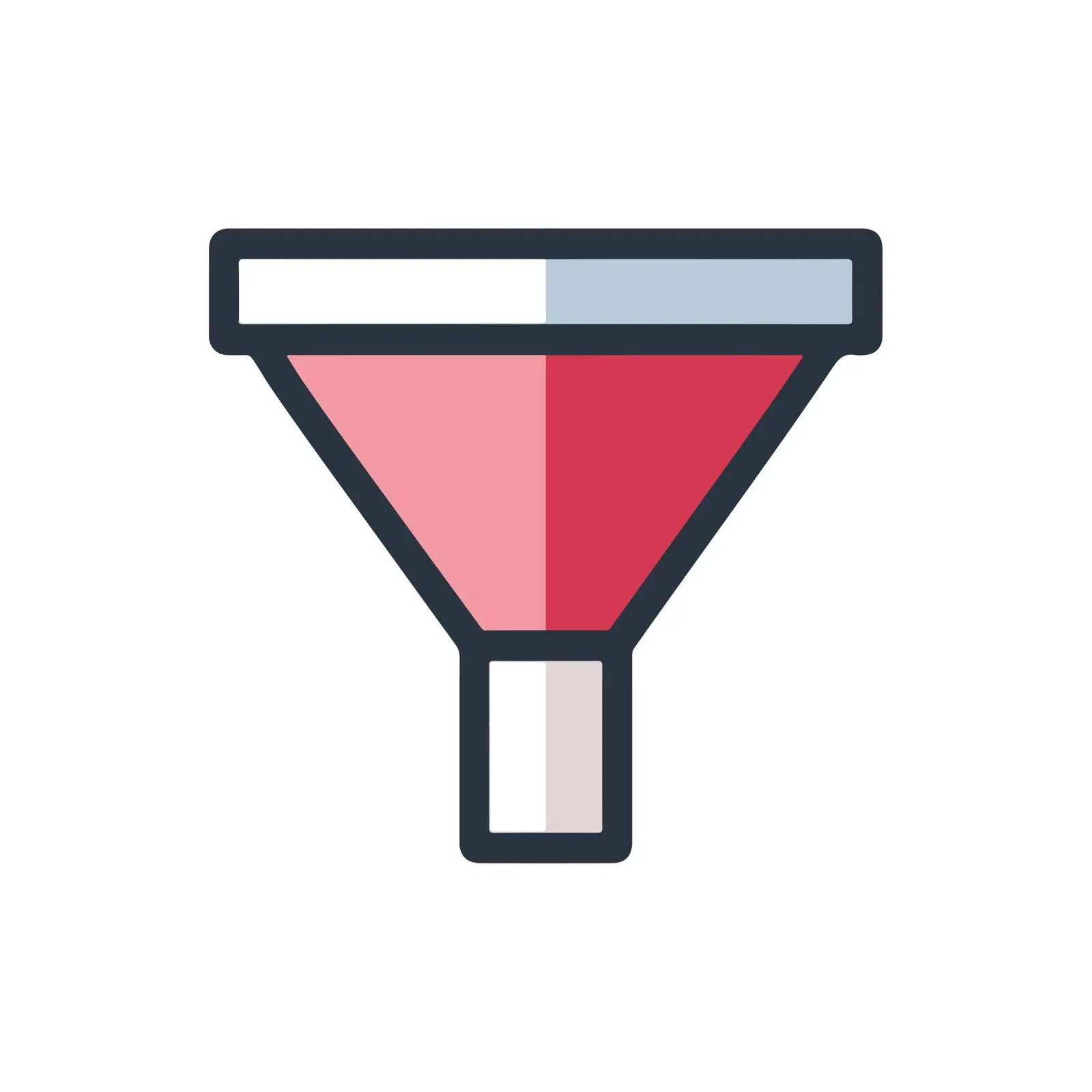 Simple Geometric Filter Funnel Icon — free download from Dotvec