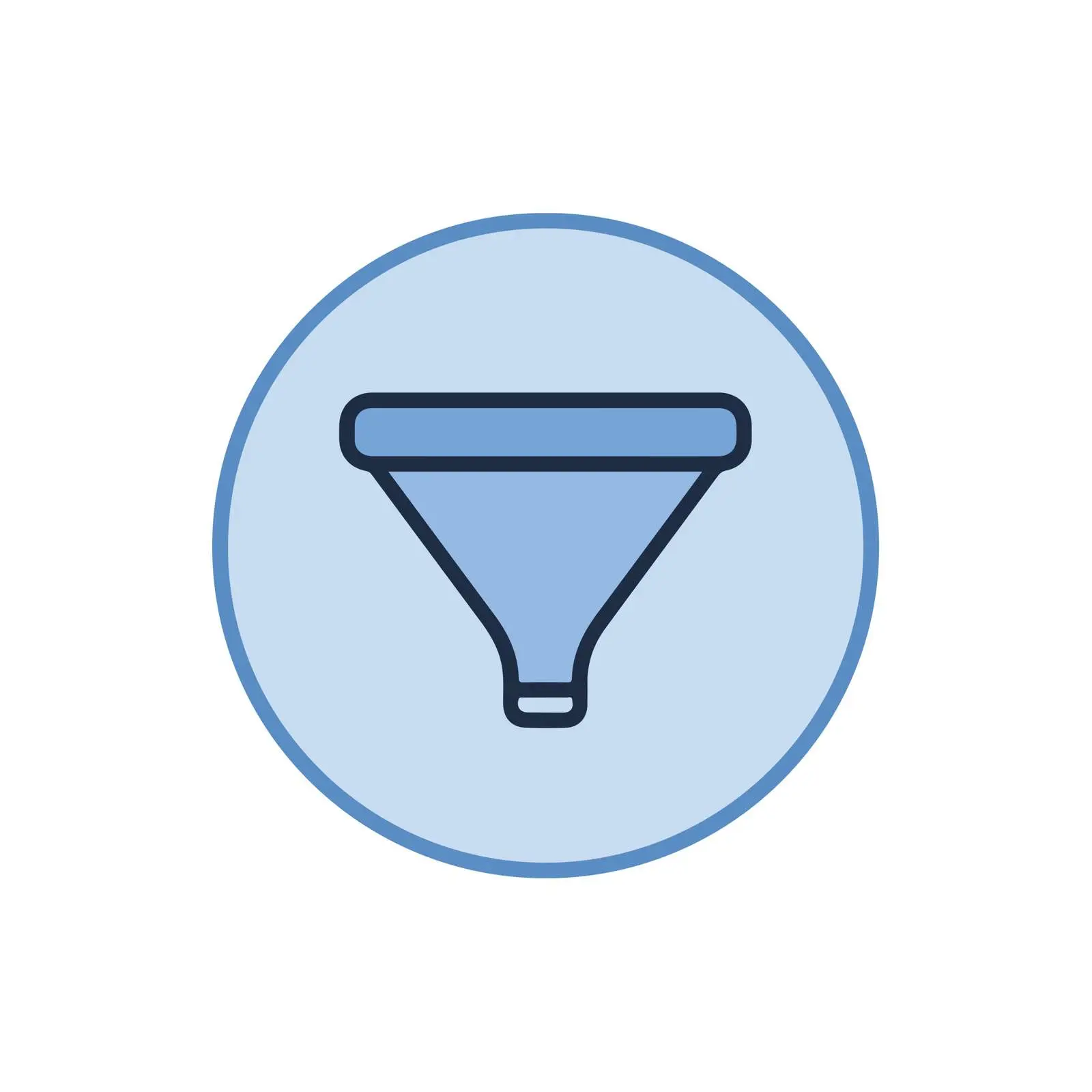 Filter Funnel Icon Design — free download from Dotvec