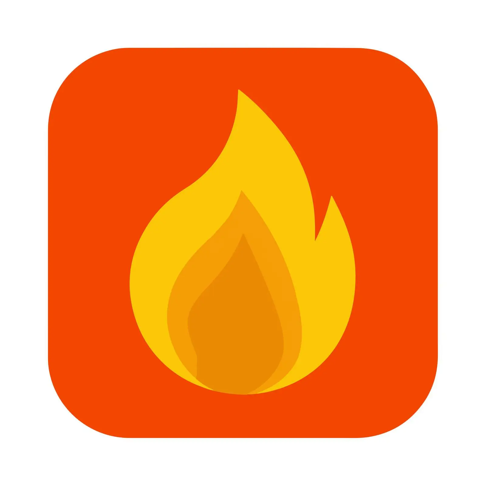 Fire Flame Icon — free download from Dotvec