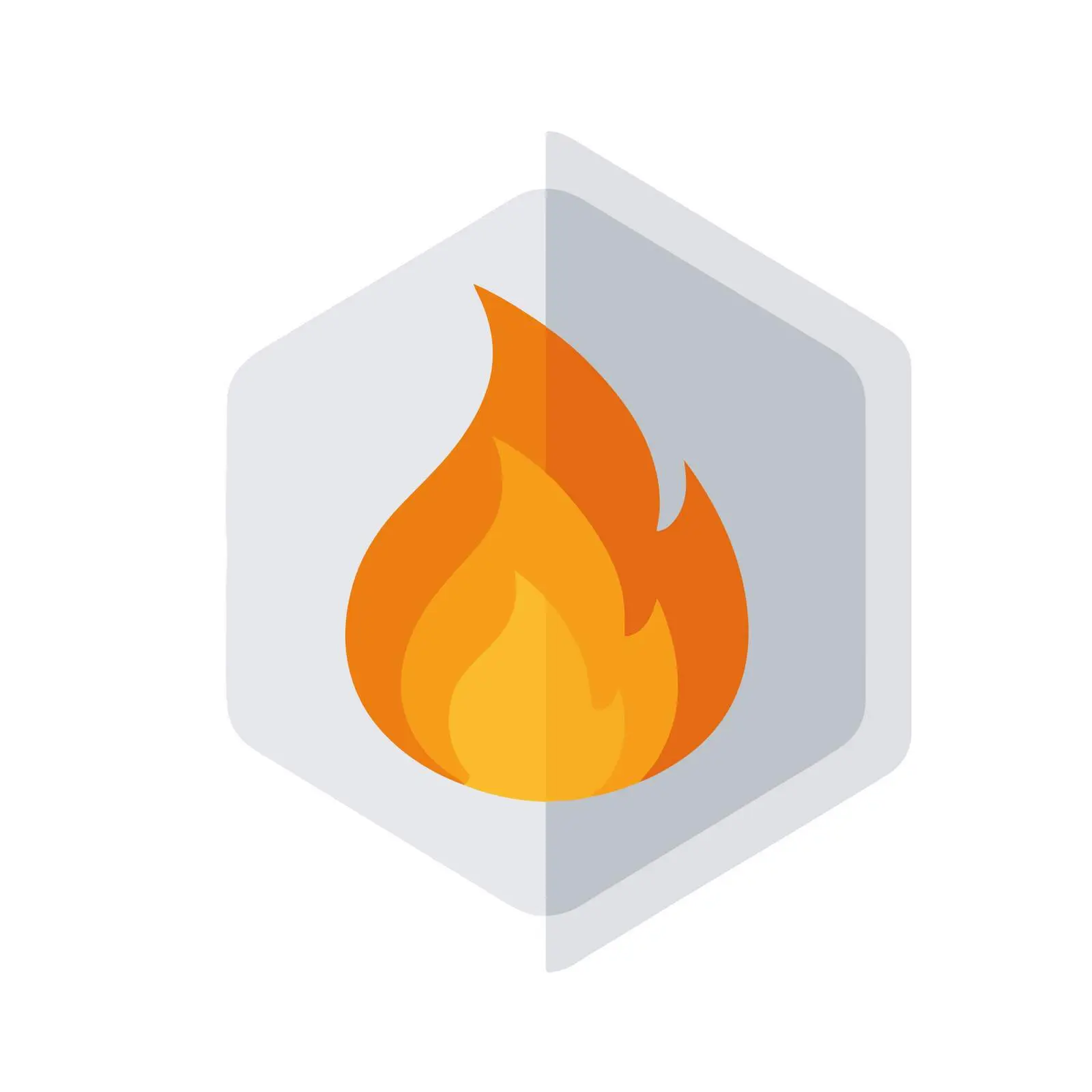 Bold Fire Flame Icon — free download from Dotvec