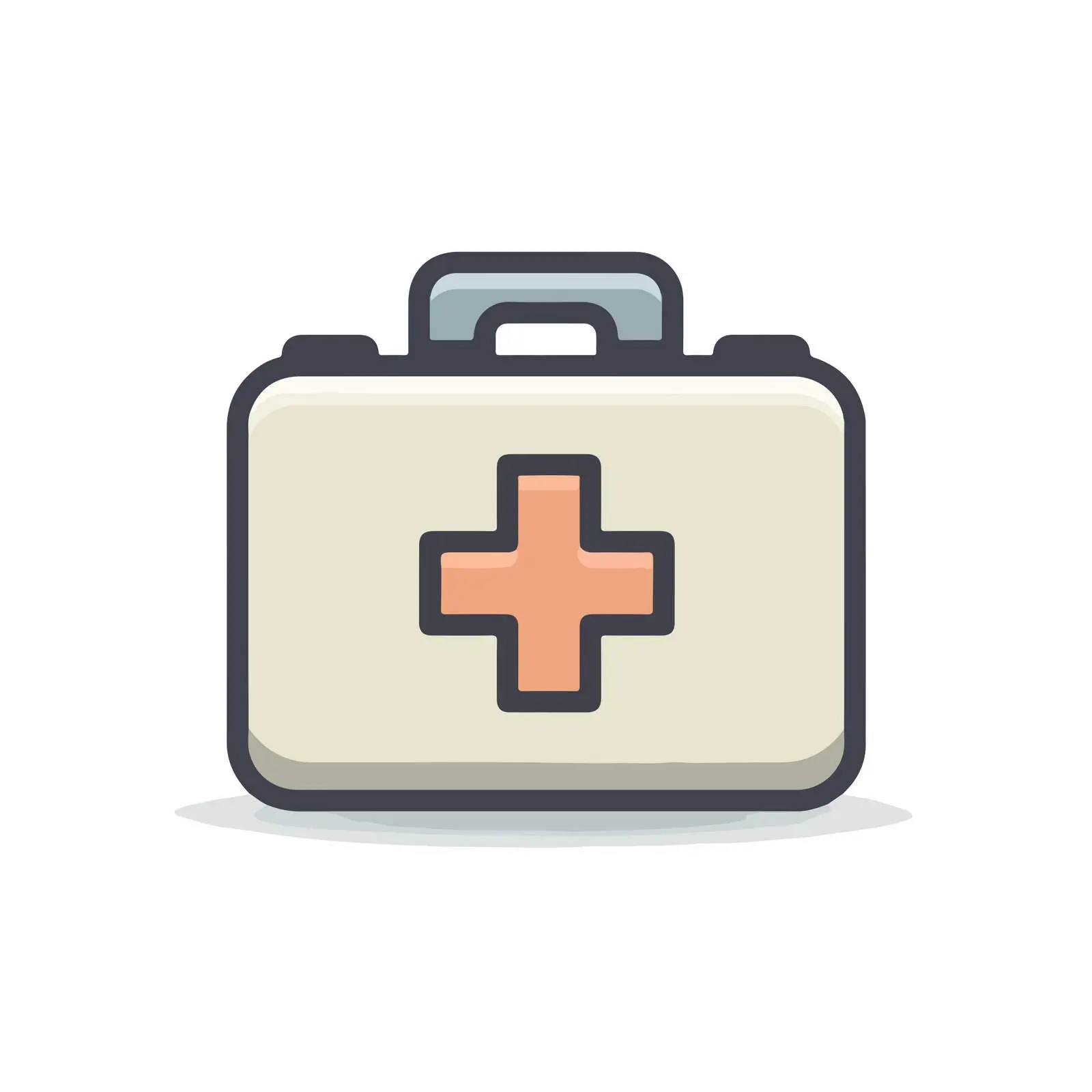 Minimalist First Aid Kit Icon — free download from Dotvec