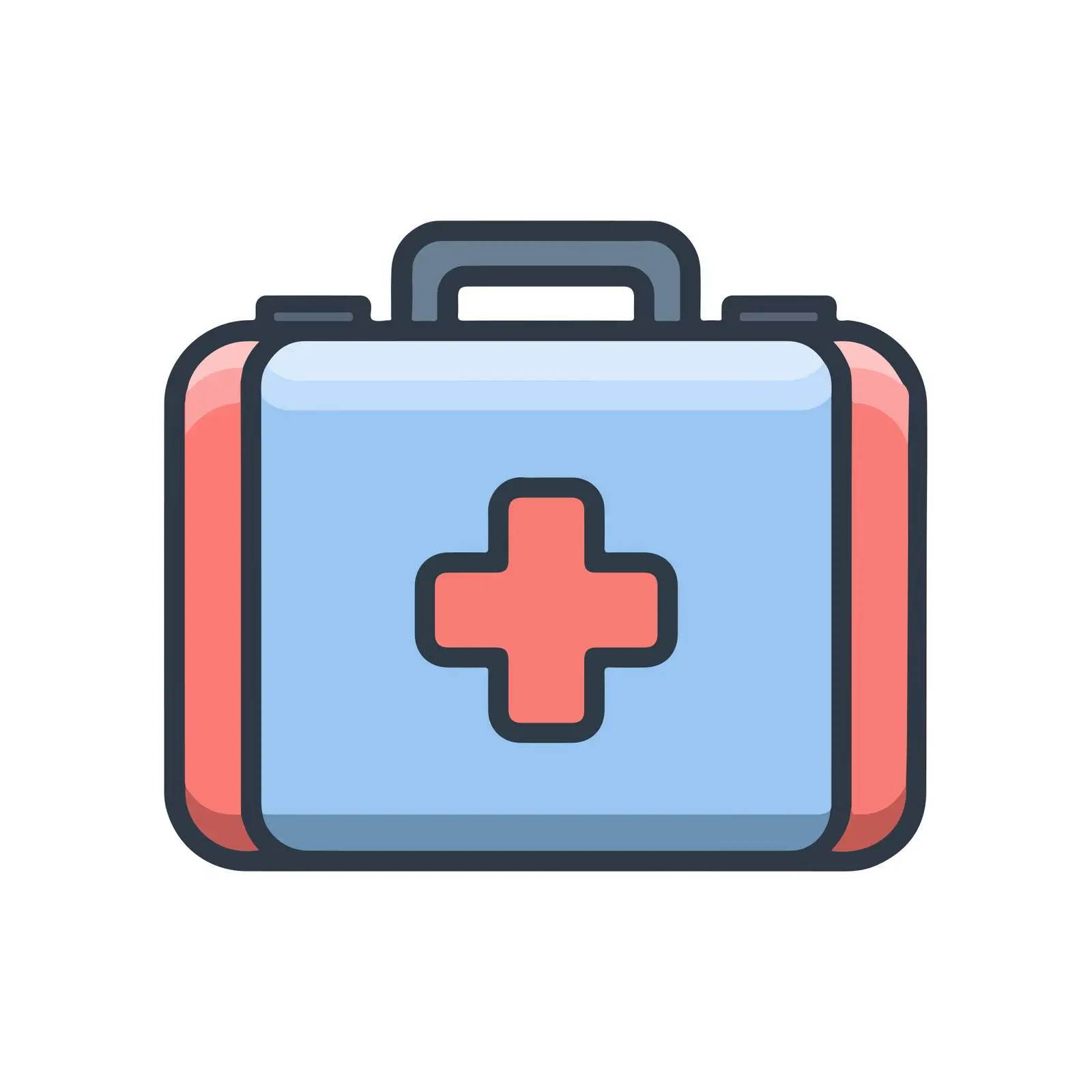 Professional First Aid Kit Icon — free download from Dotvec