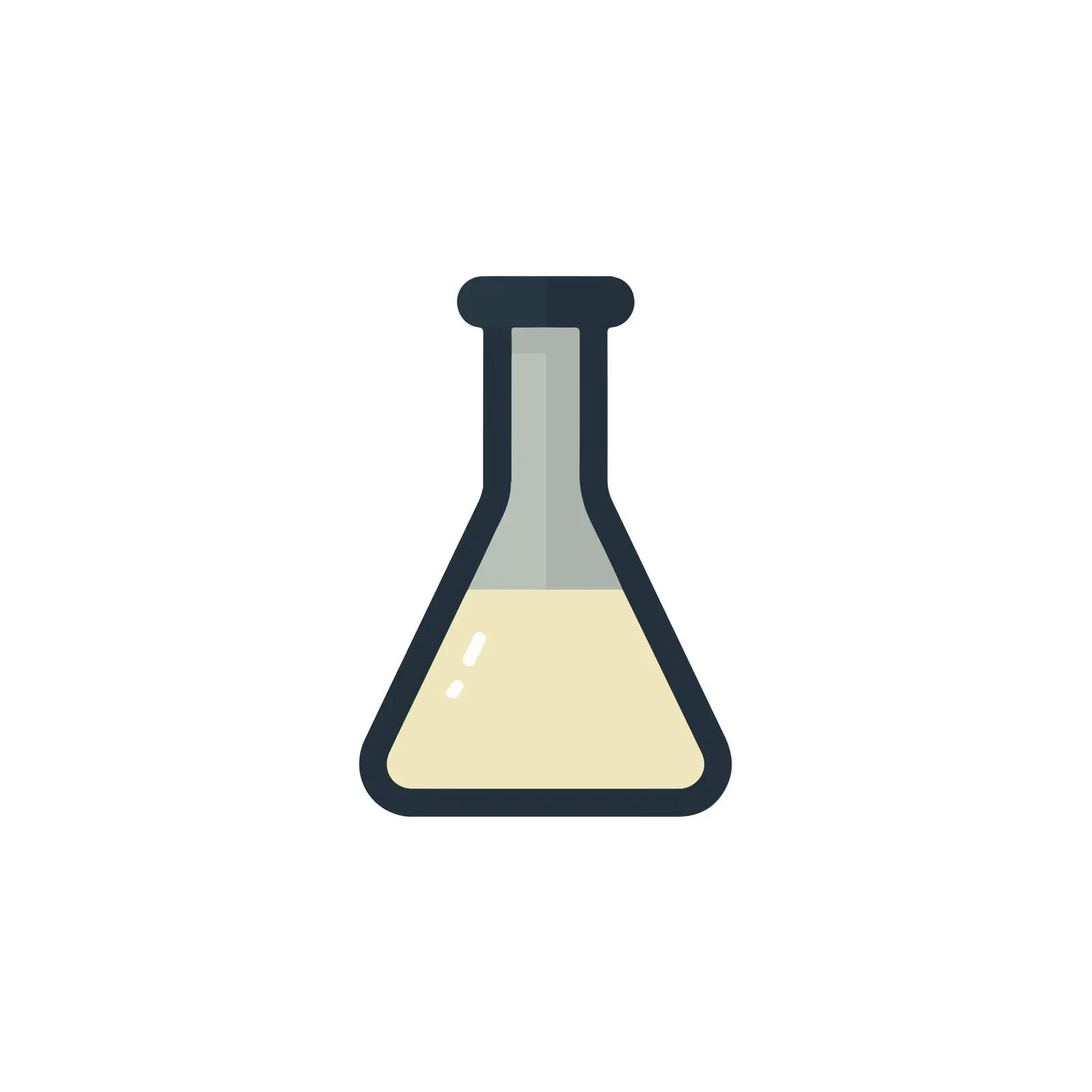Clean Flask Icon Design — free download from Dotvec