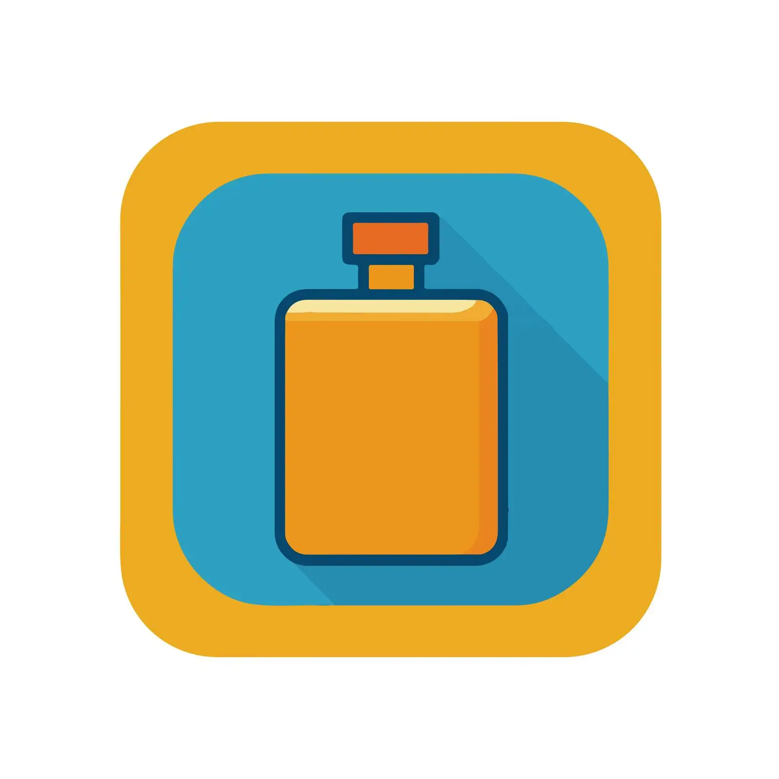 Bold Flask Clean UI Icon — free download from Dotvec