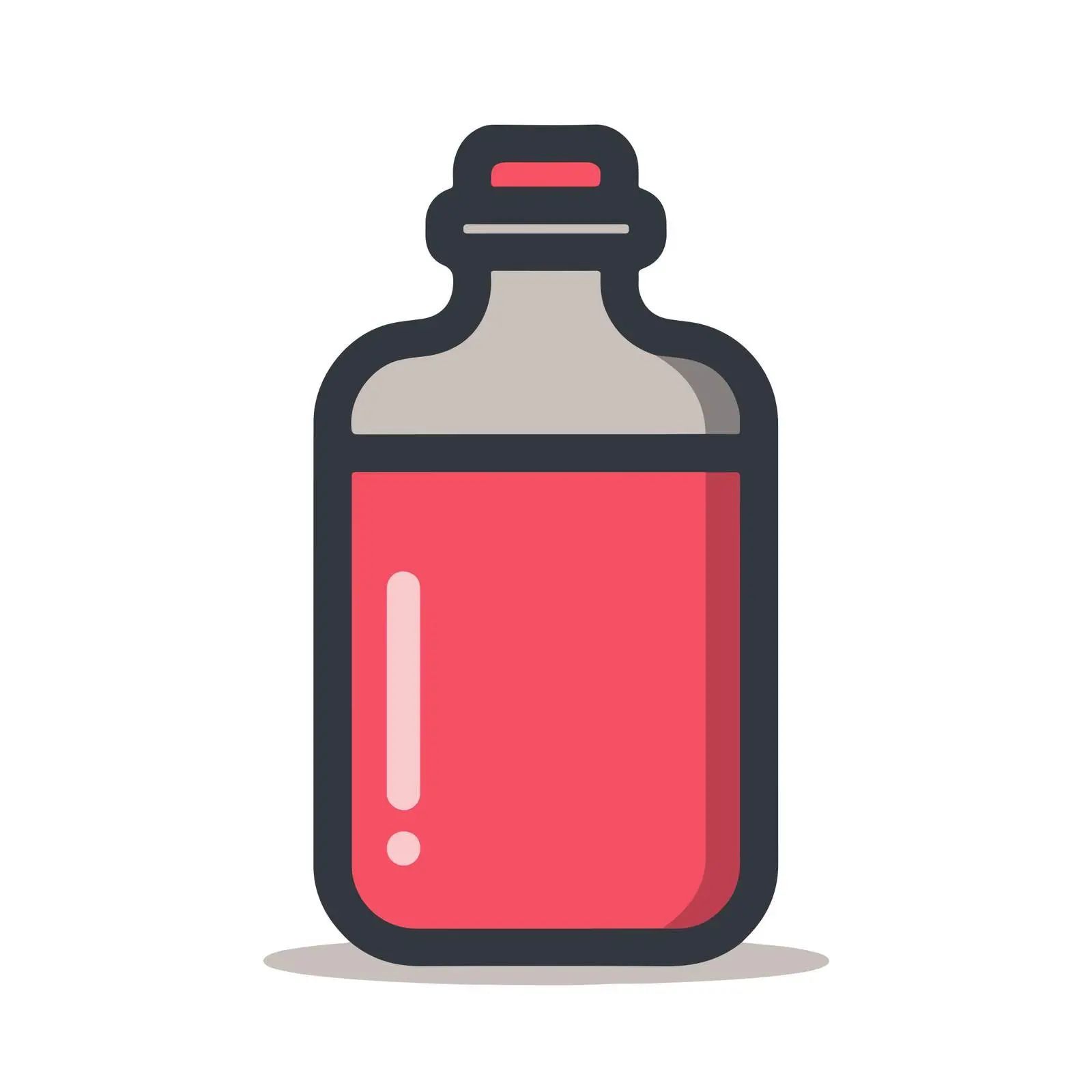 Bold Flask Icon Design — free download from Dotvec