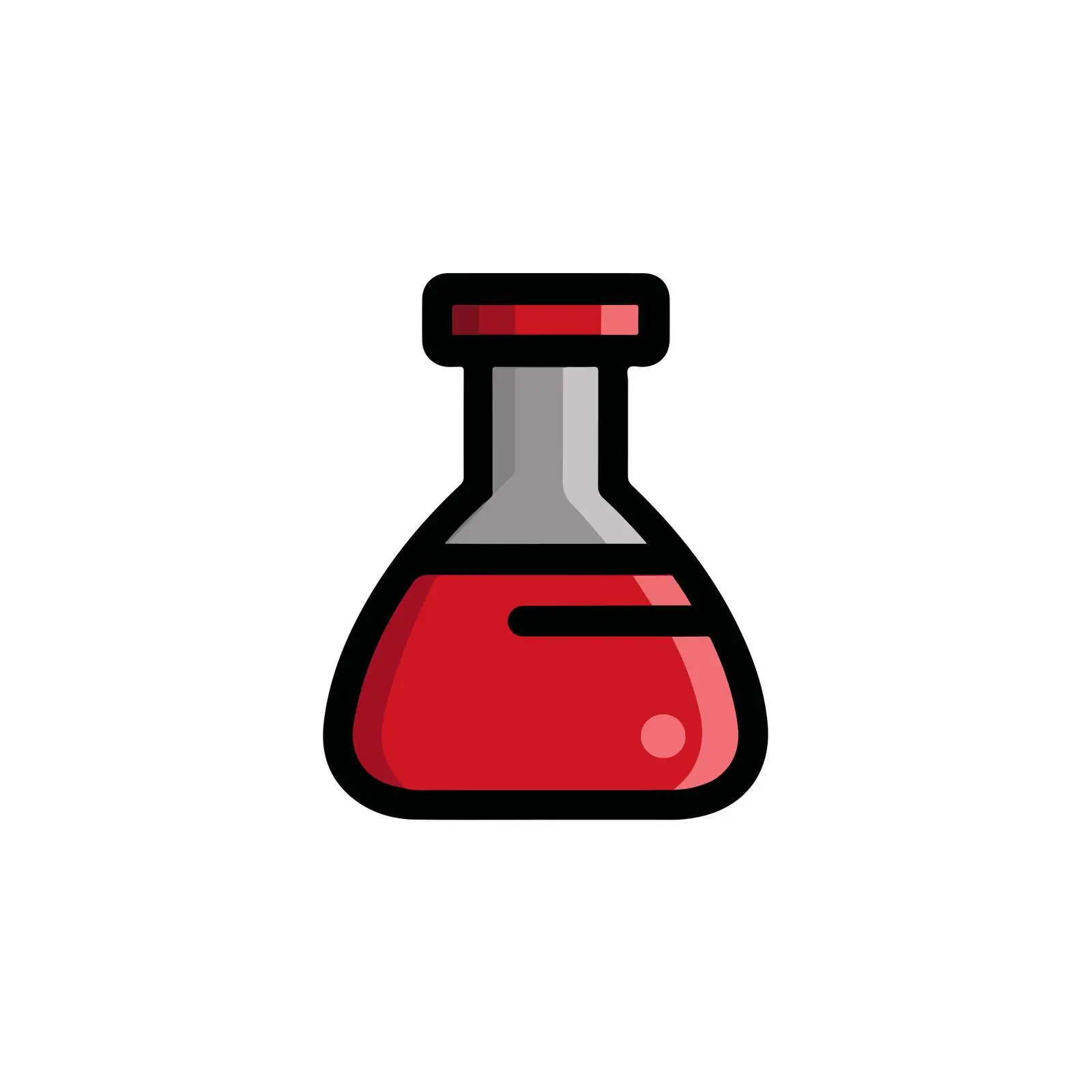Bold Flask Icon — free download from Dotvec