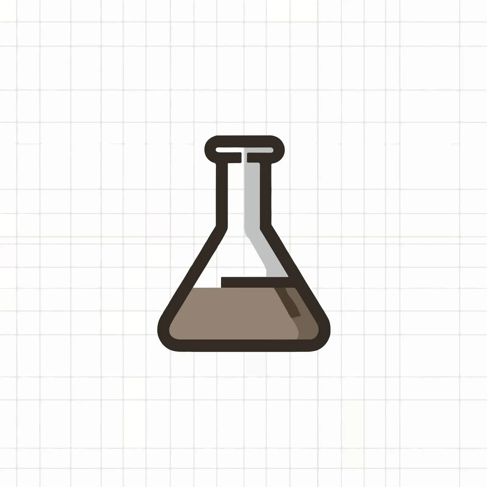 Bold Flask Icon Design — free download from Dotvec