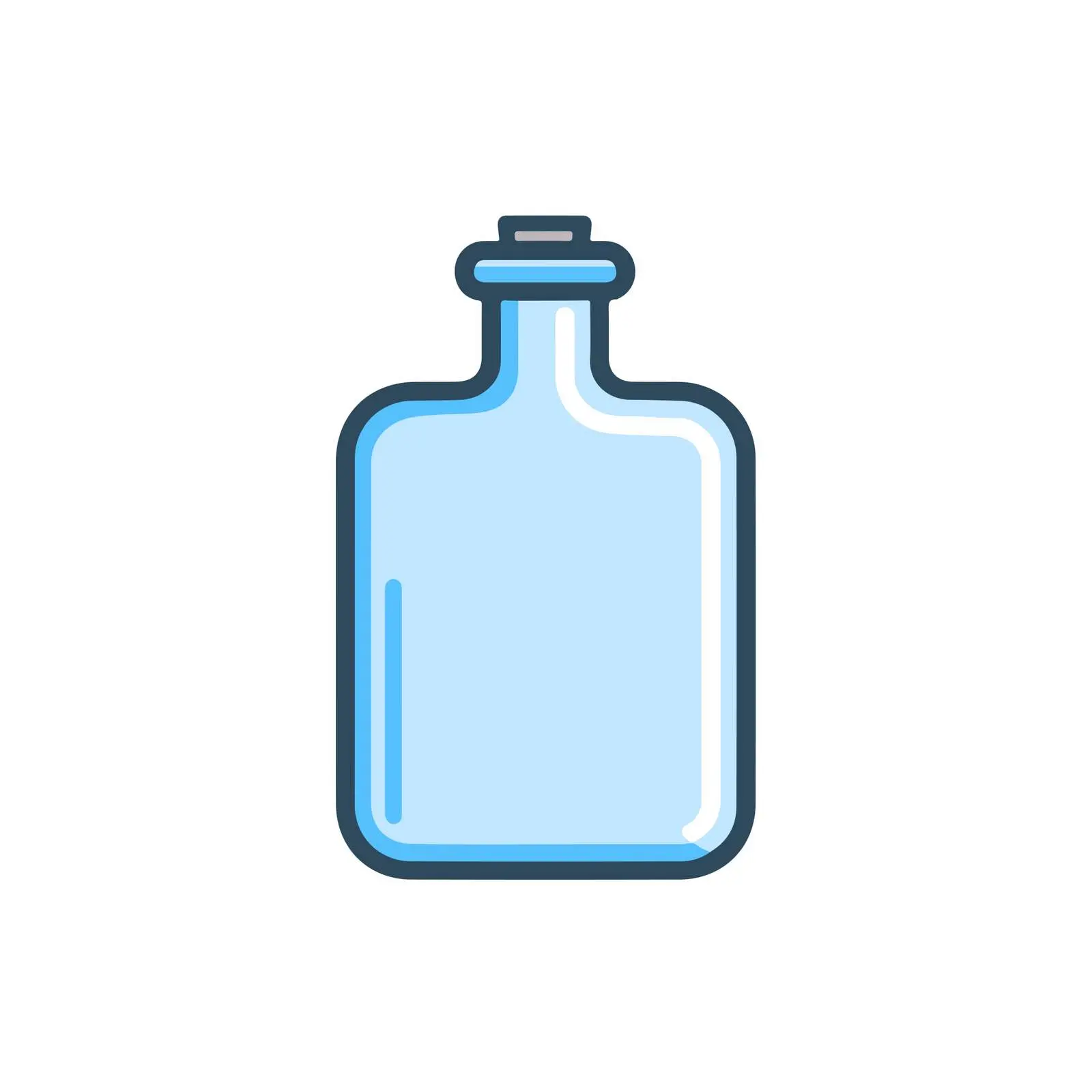 Bold Flask Icon Design — free download from Dotvec
